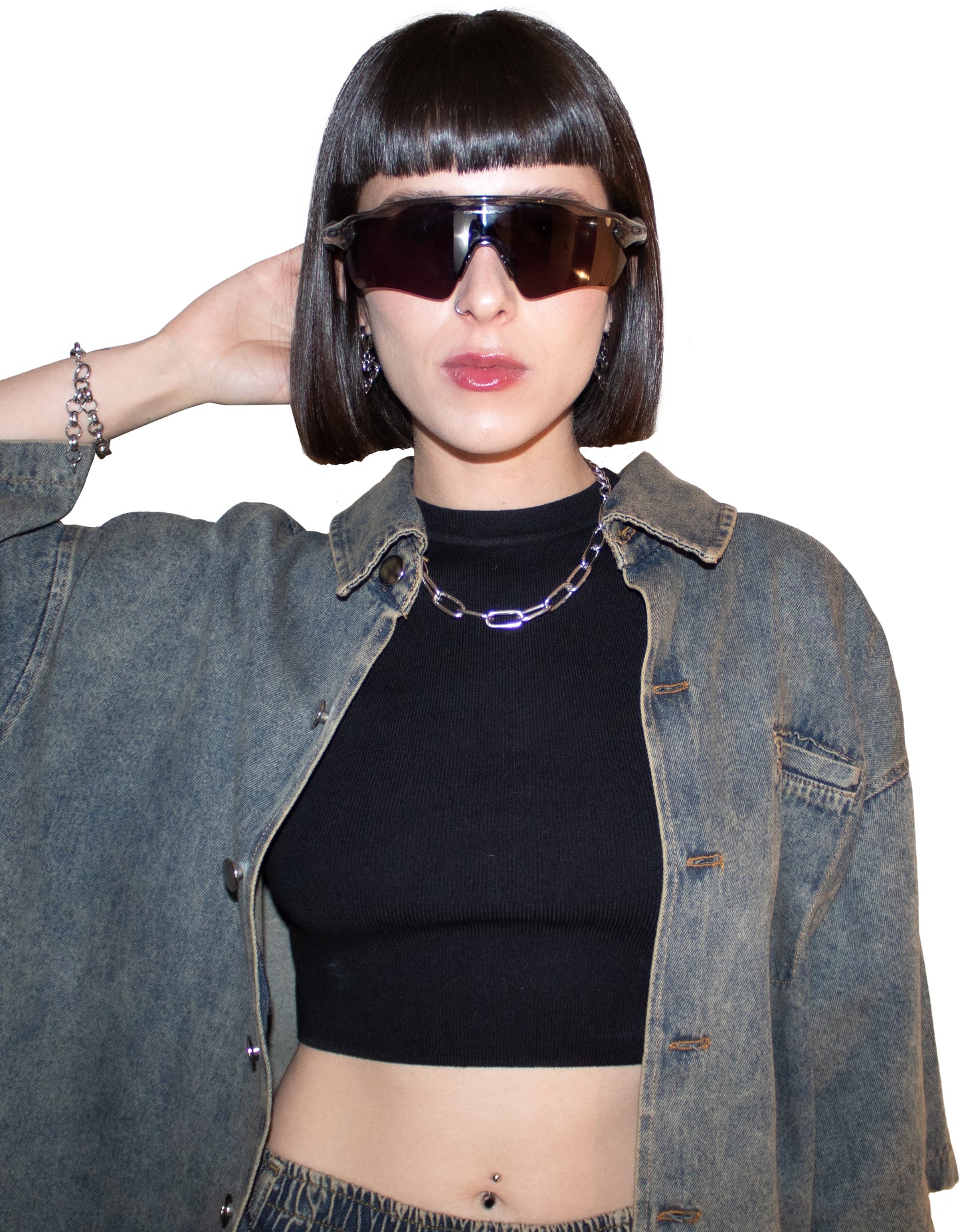 Camisa Lobuna Denim boxy