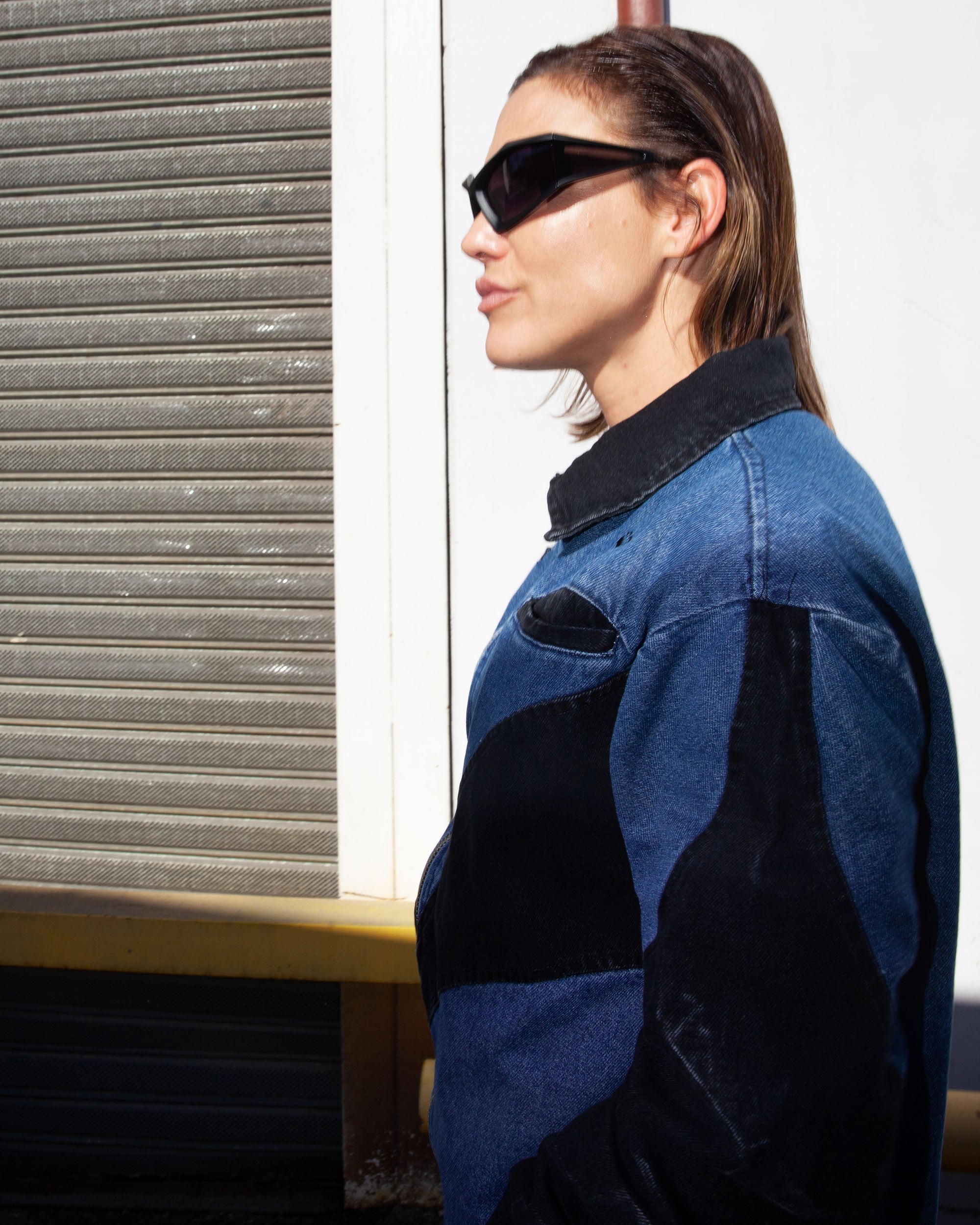 Campera Zarpa Black & Blue