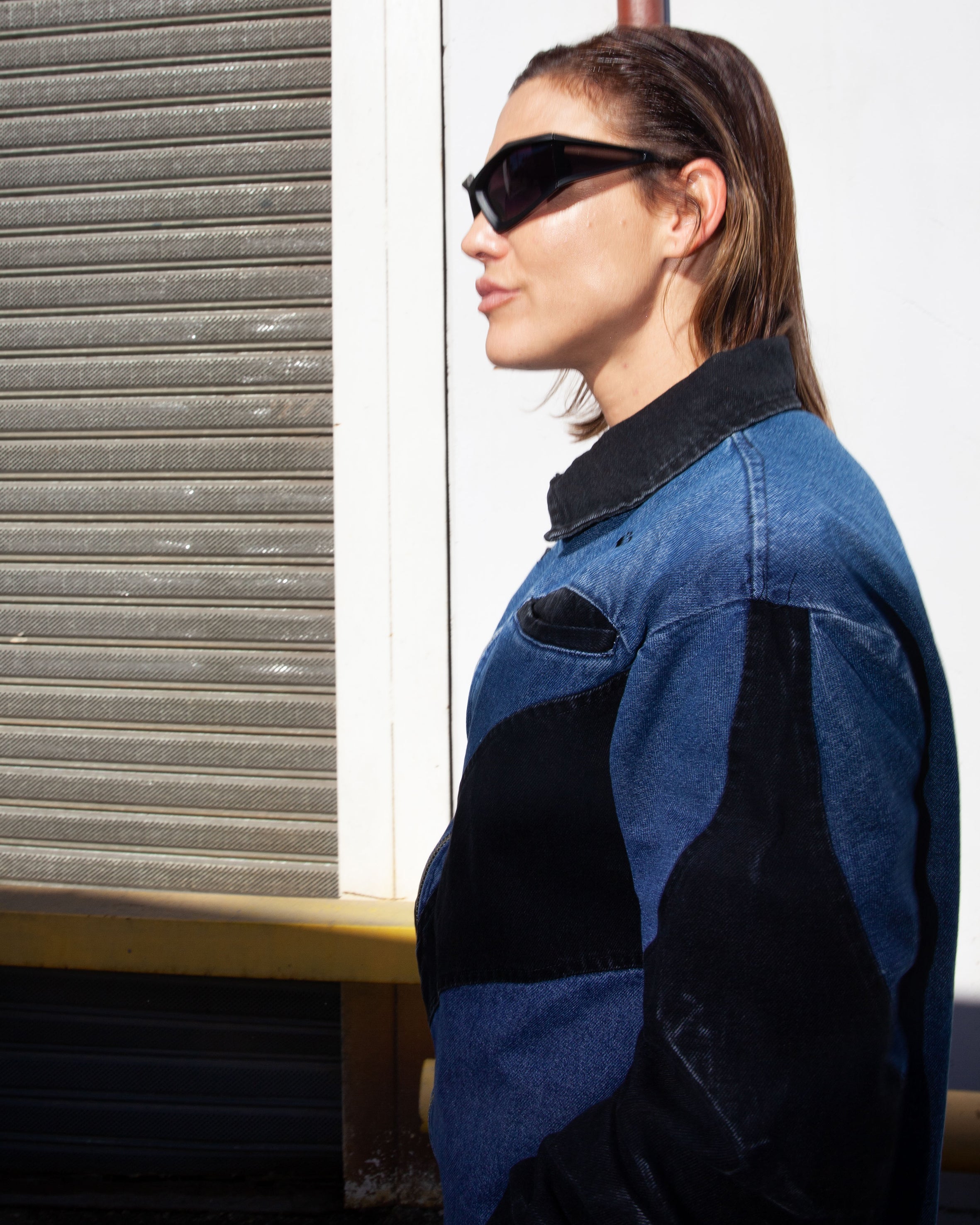 Campera Zarpa Black & Blue
