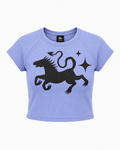 Baby Tee LOGO - LAVANDA