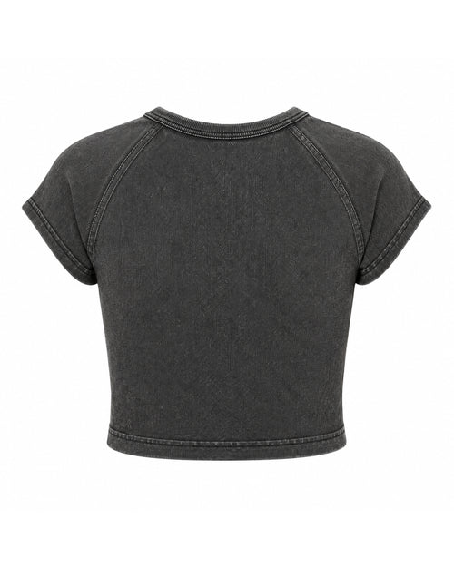 Baby Tee LOGO -  Stone Wash