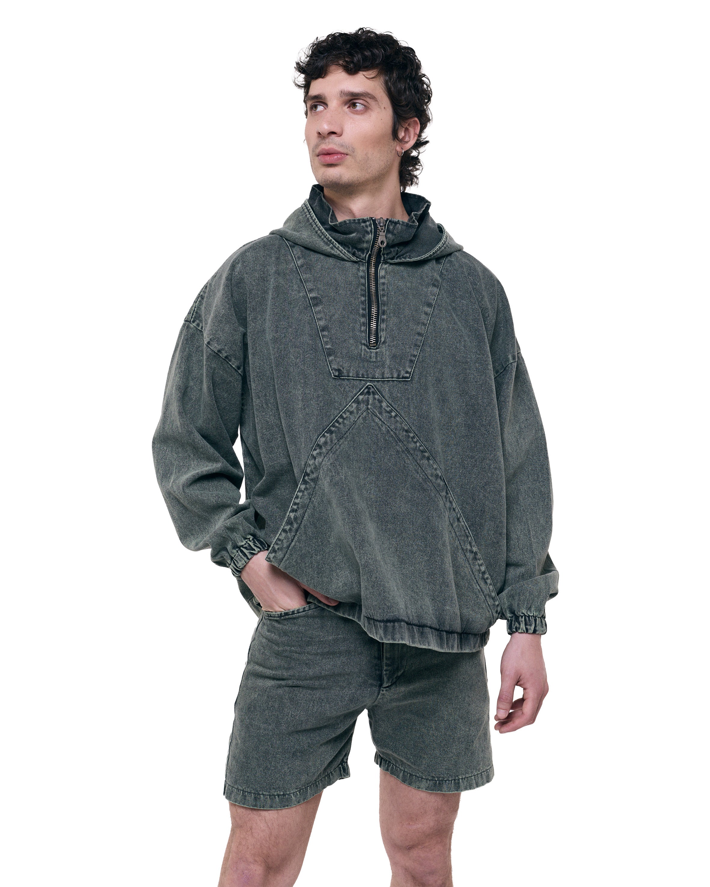 Short Cacique - Mint Wash
