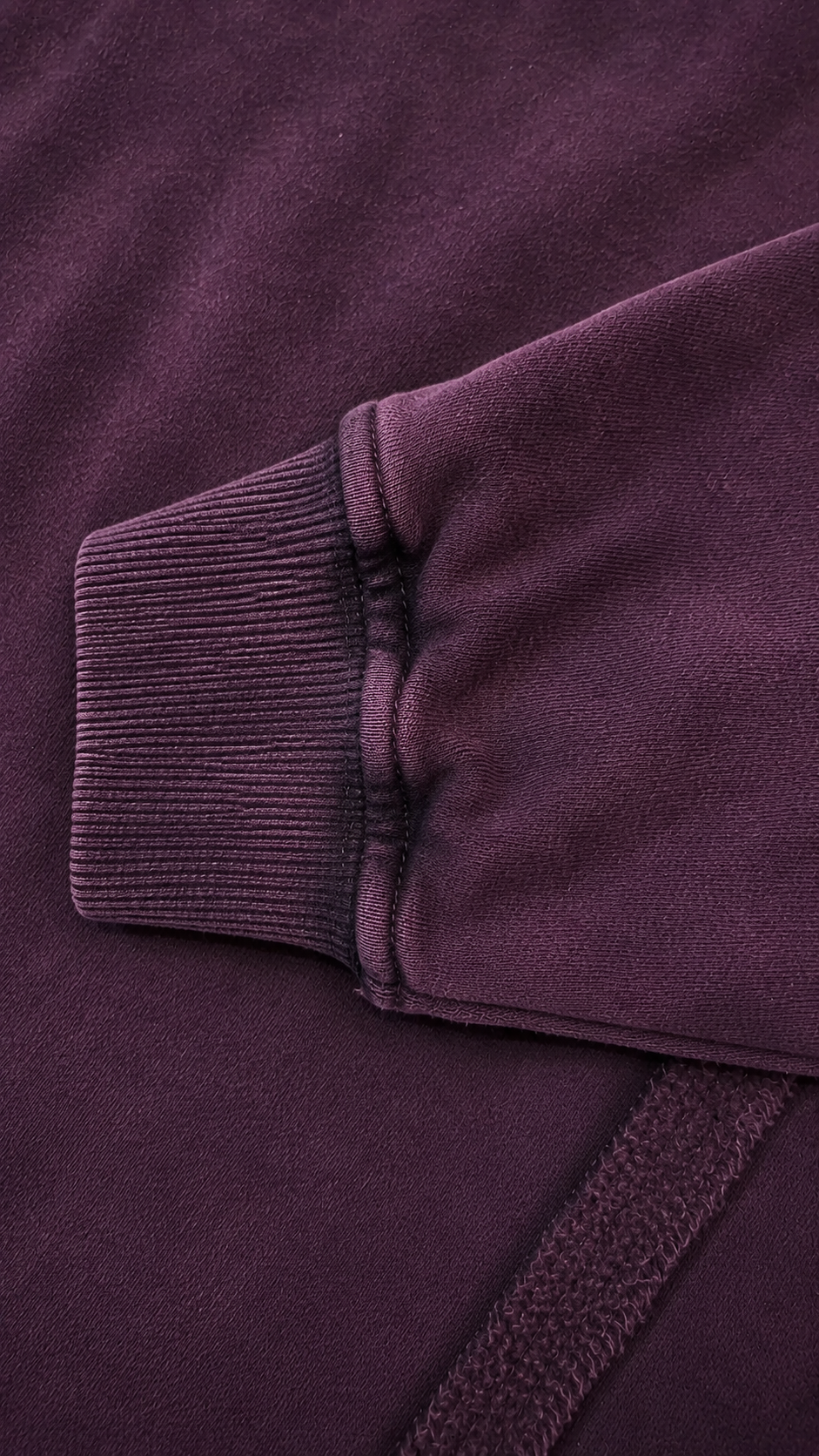 Buzo Temblad - STONE WASH VINO