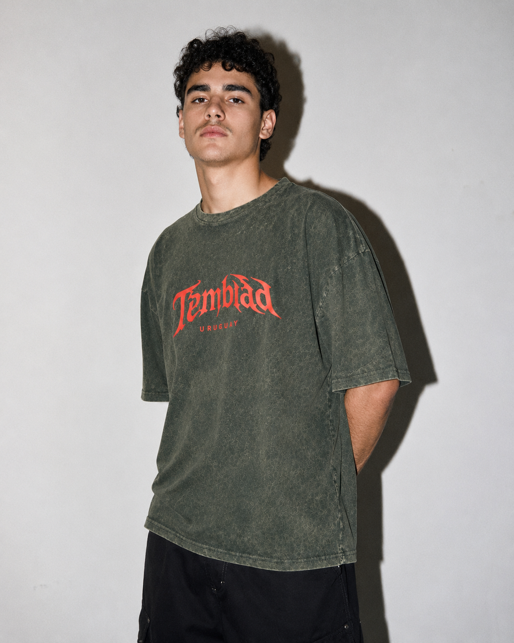 Remera - TEMBLAD Semi crop