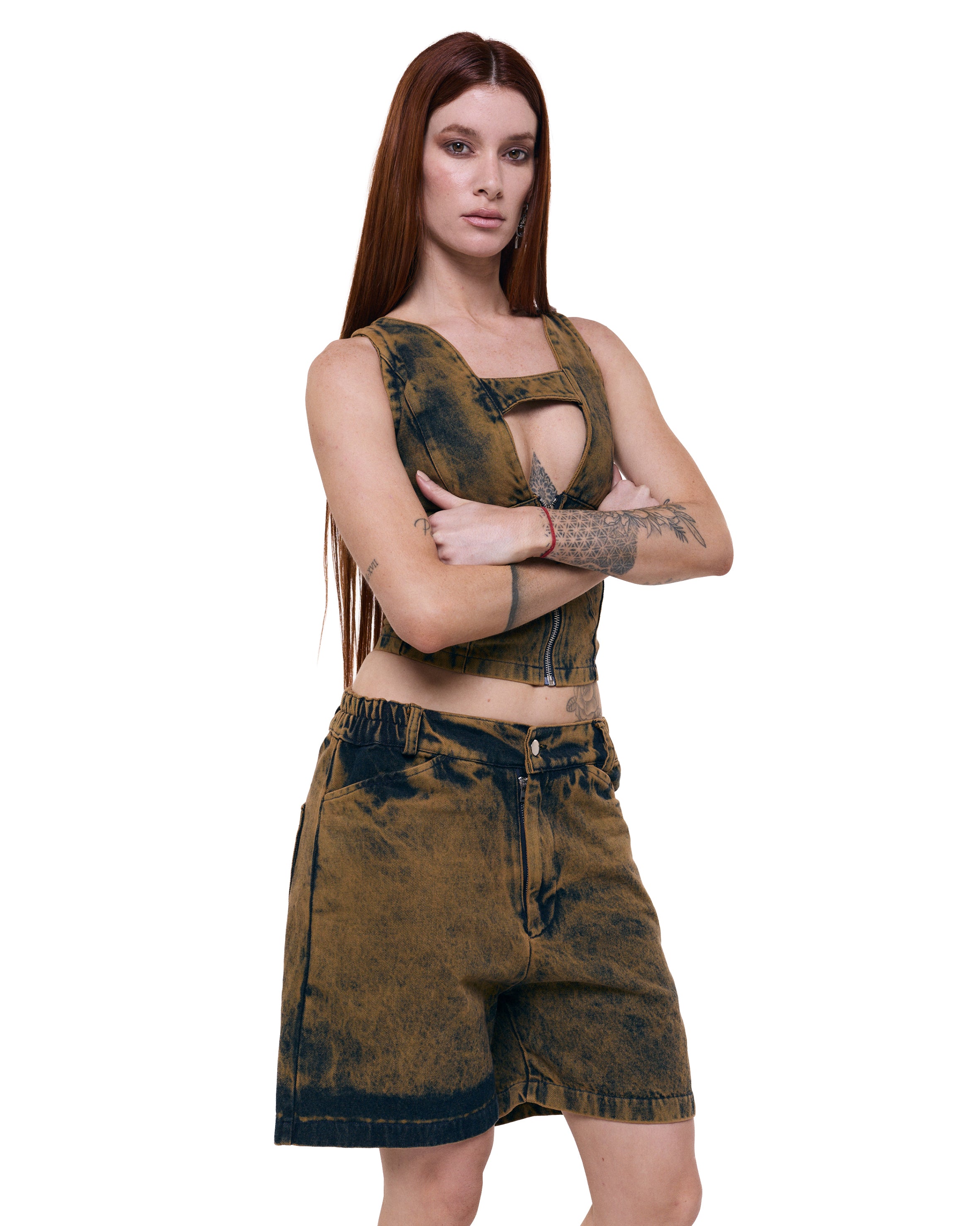 Short Cacique - Bronze Wash