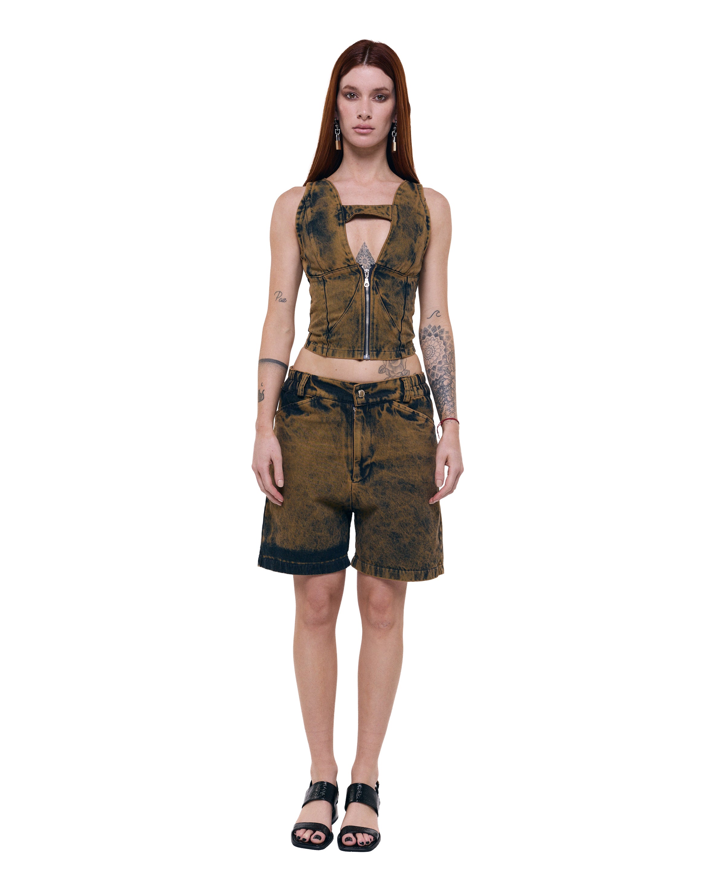 Short Cacique - Bronze Wash