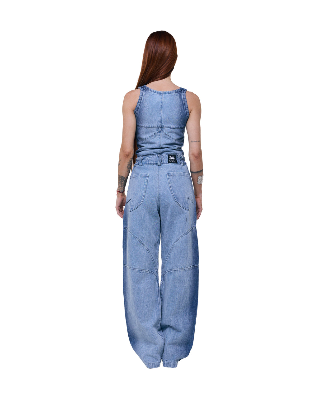 Pantalón Zorro UNISEX - Gradient Blue Wash