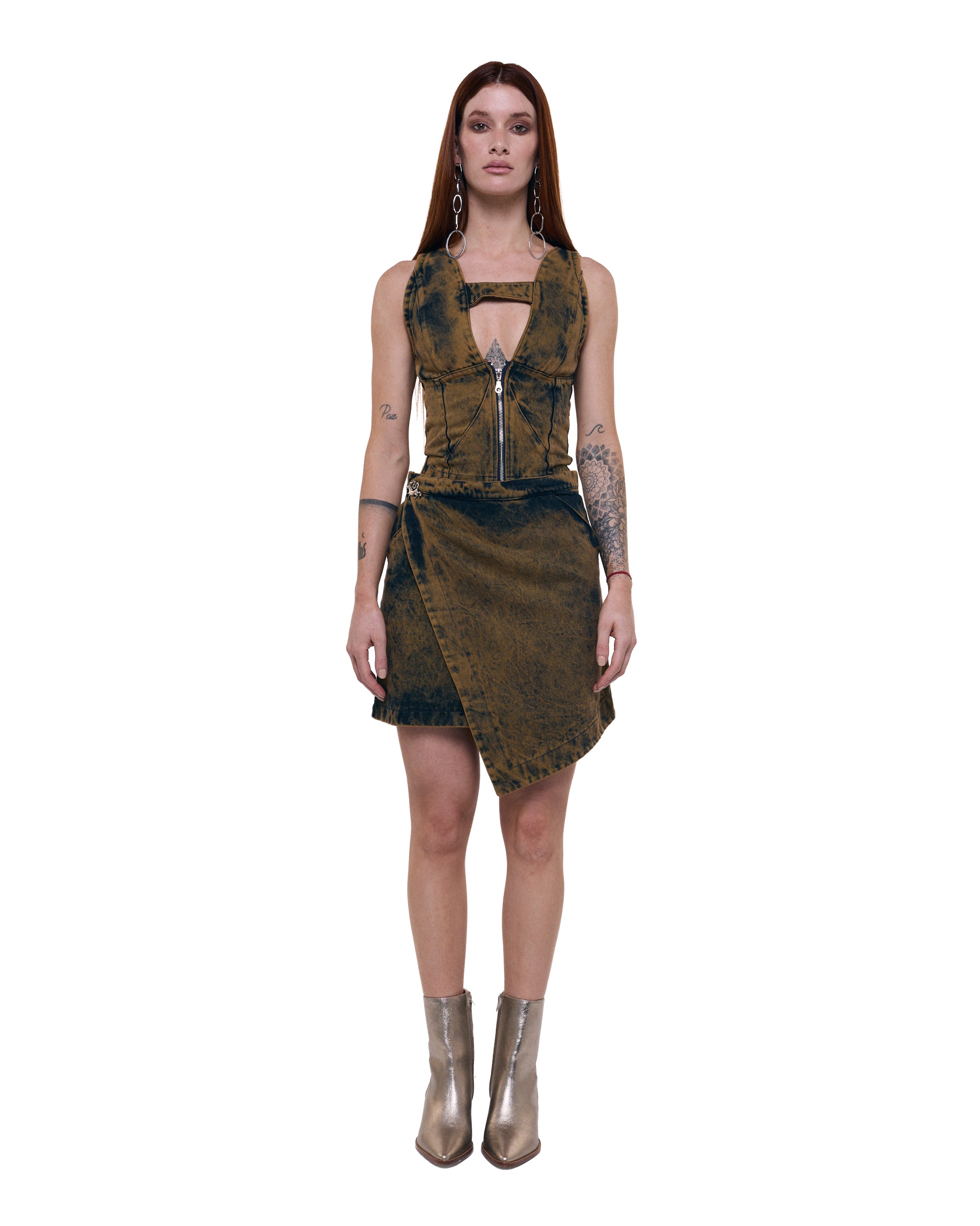 Falda Zorzal - Bronze Wash