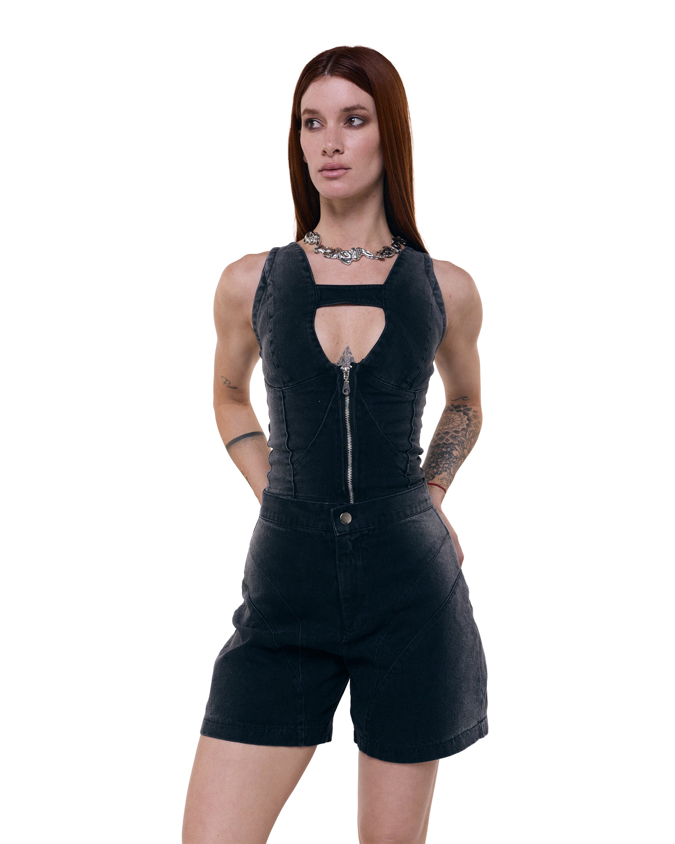 Top Coral - Gradient Black Wash