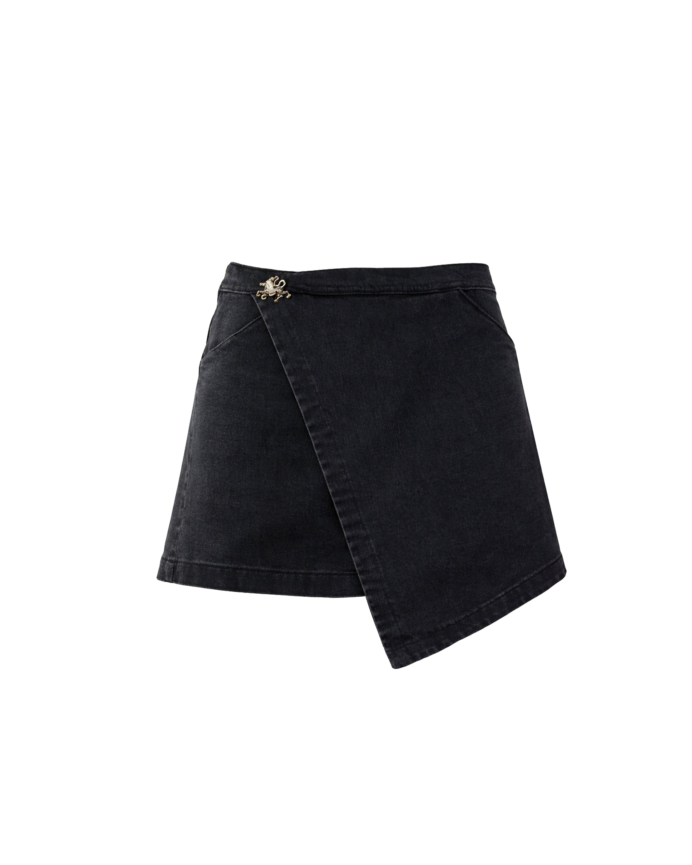 Falda Zorzal - Gradient Black Wash