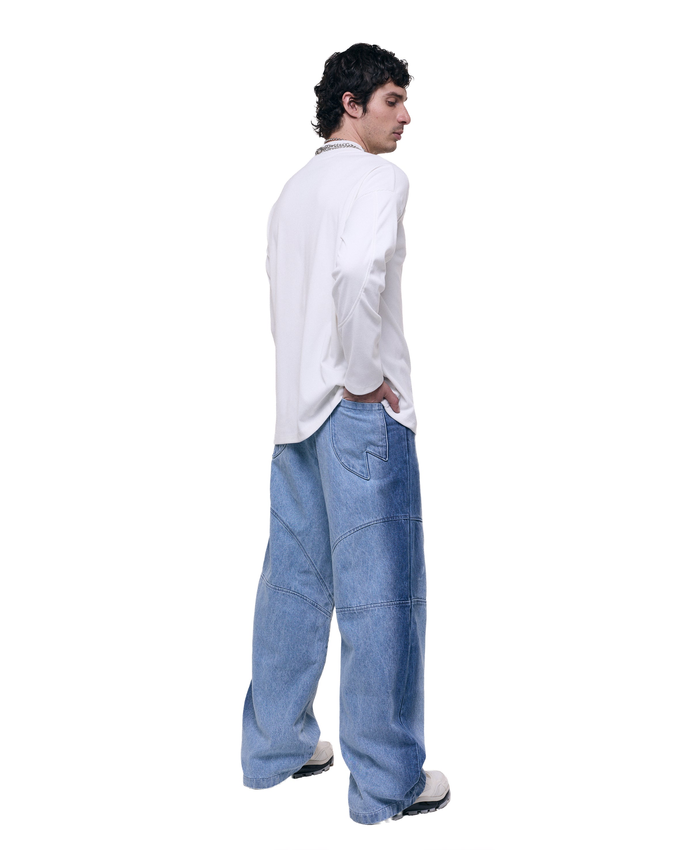 Pantalón Zorro UNISEX - Gradient Blue Wash
