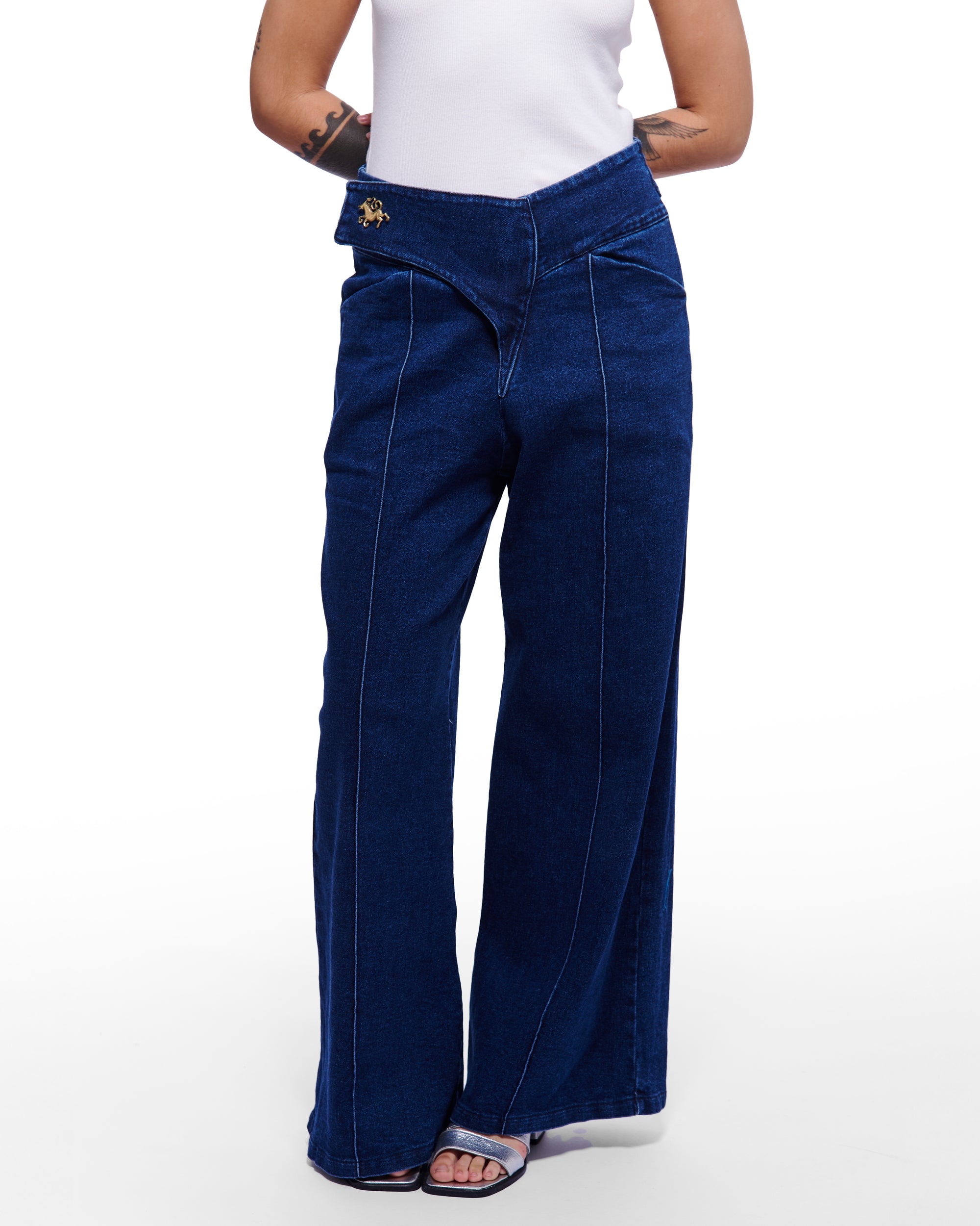 Pantalón ORIENTAL A Blue Denim