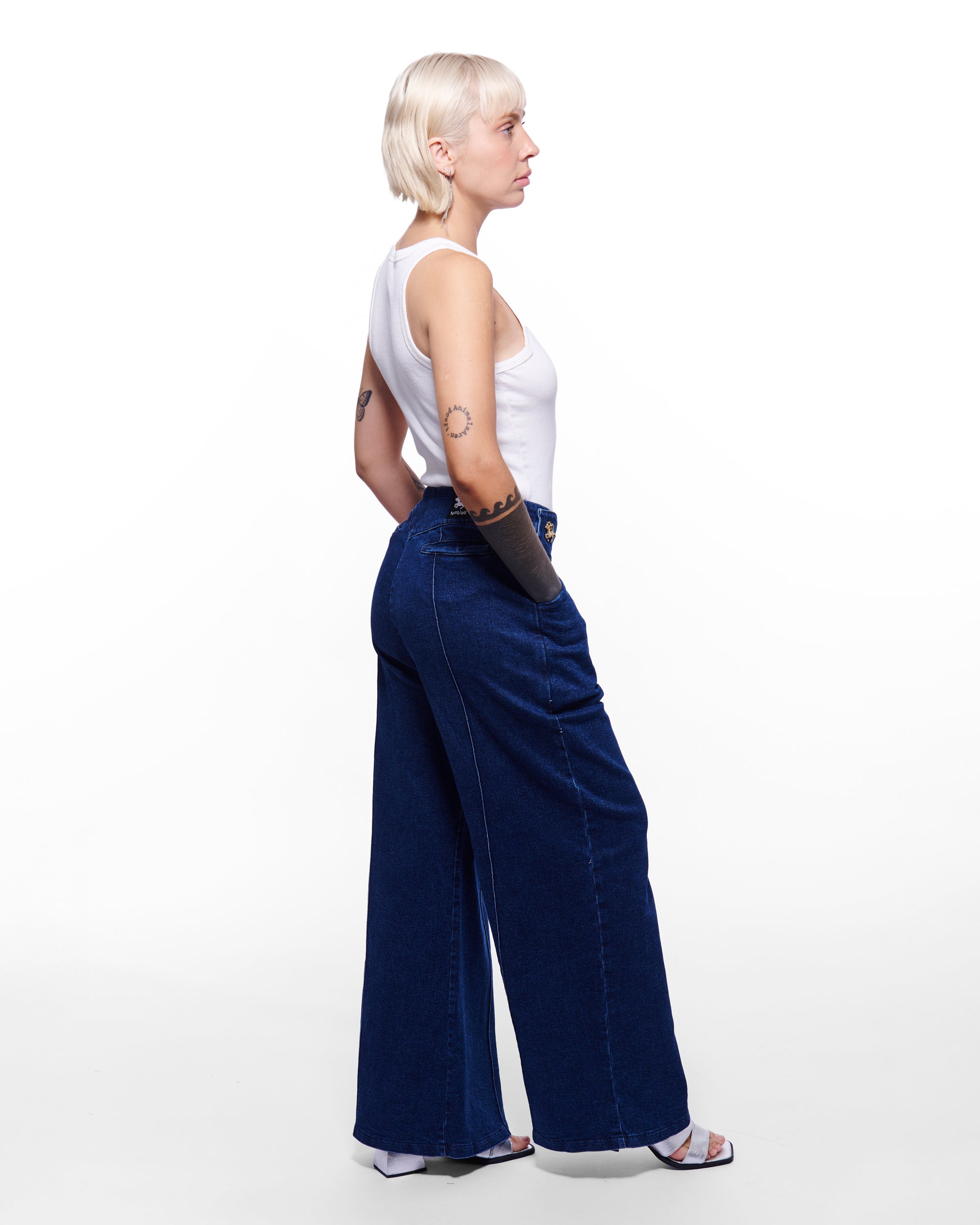 Pantalón ORIENTAL A Blue Denim