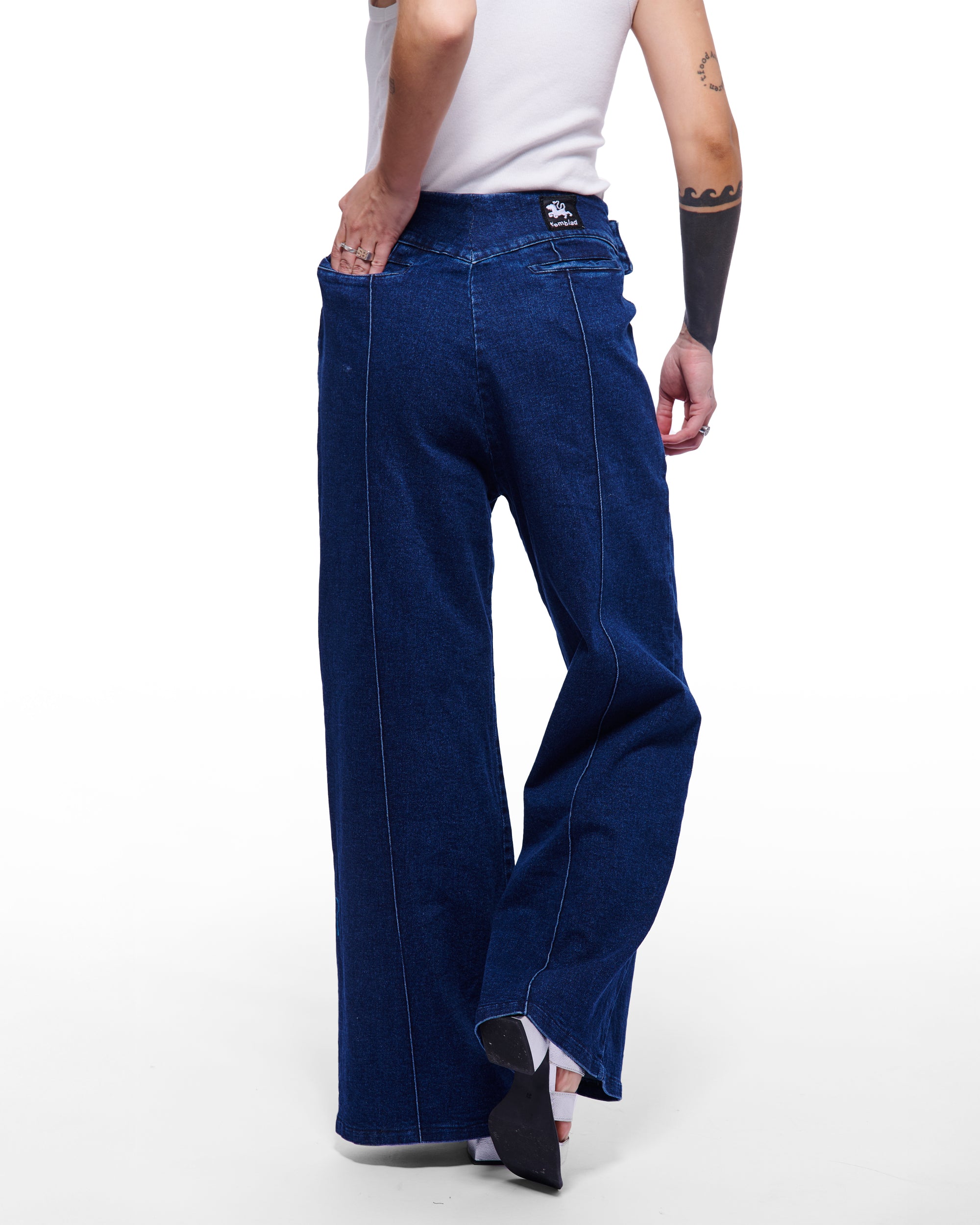 Pantalón ORIENTAL A Blue Denim