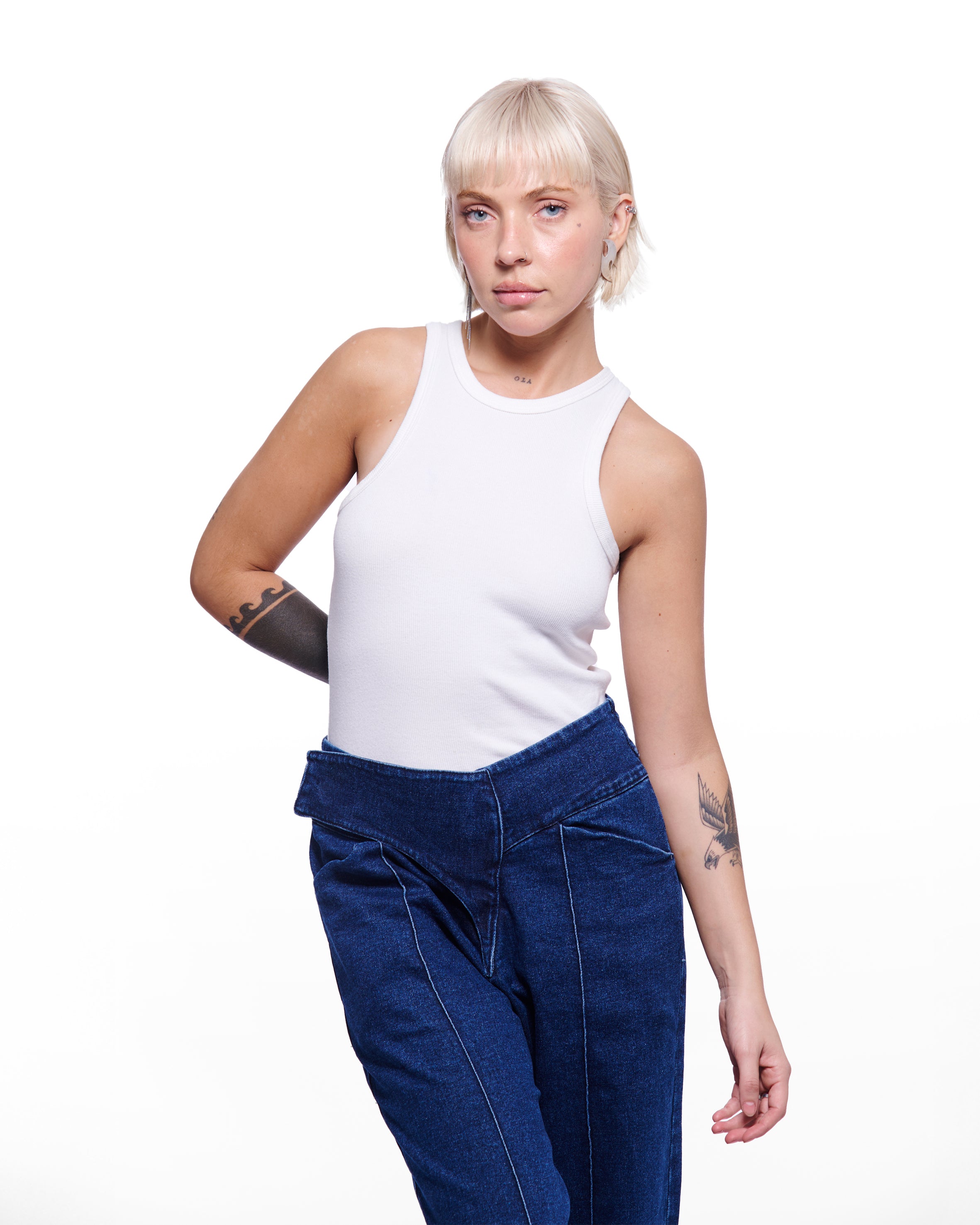 Pantalón ORIENTAL A Blue Denim