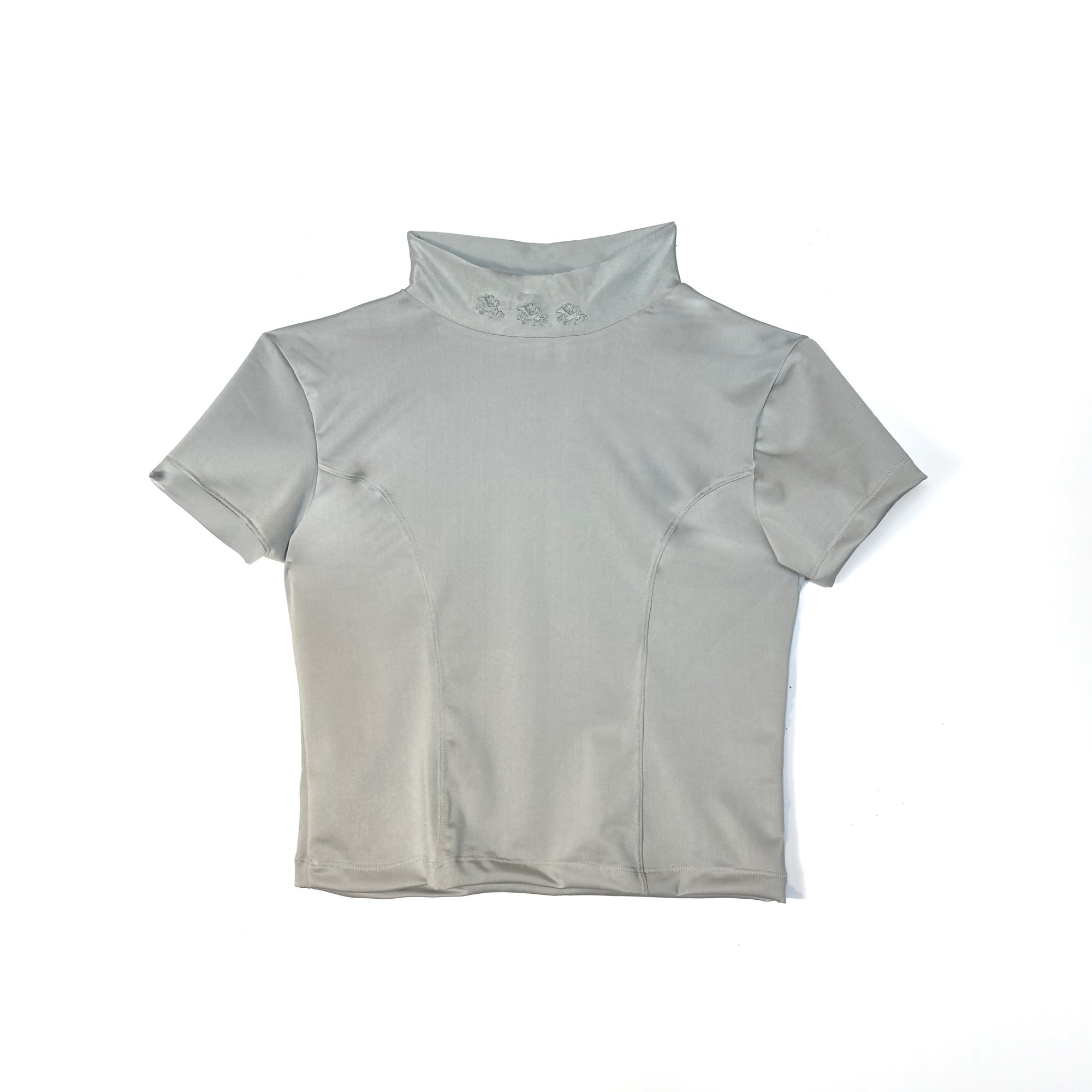 Polera bordada Lycra SILVER