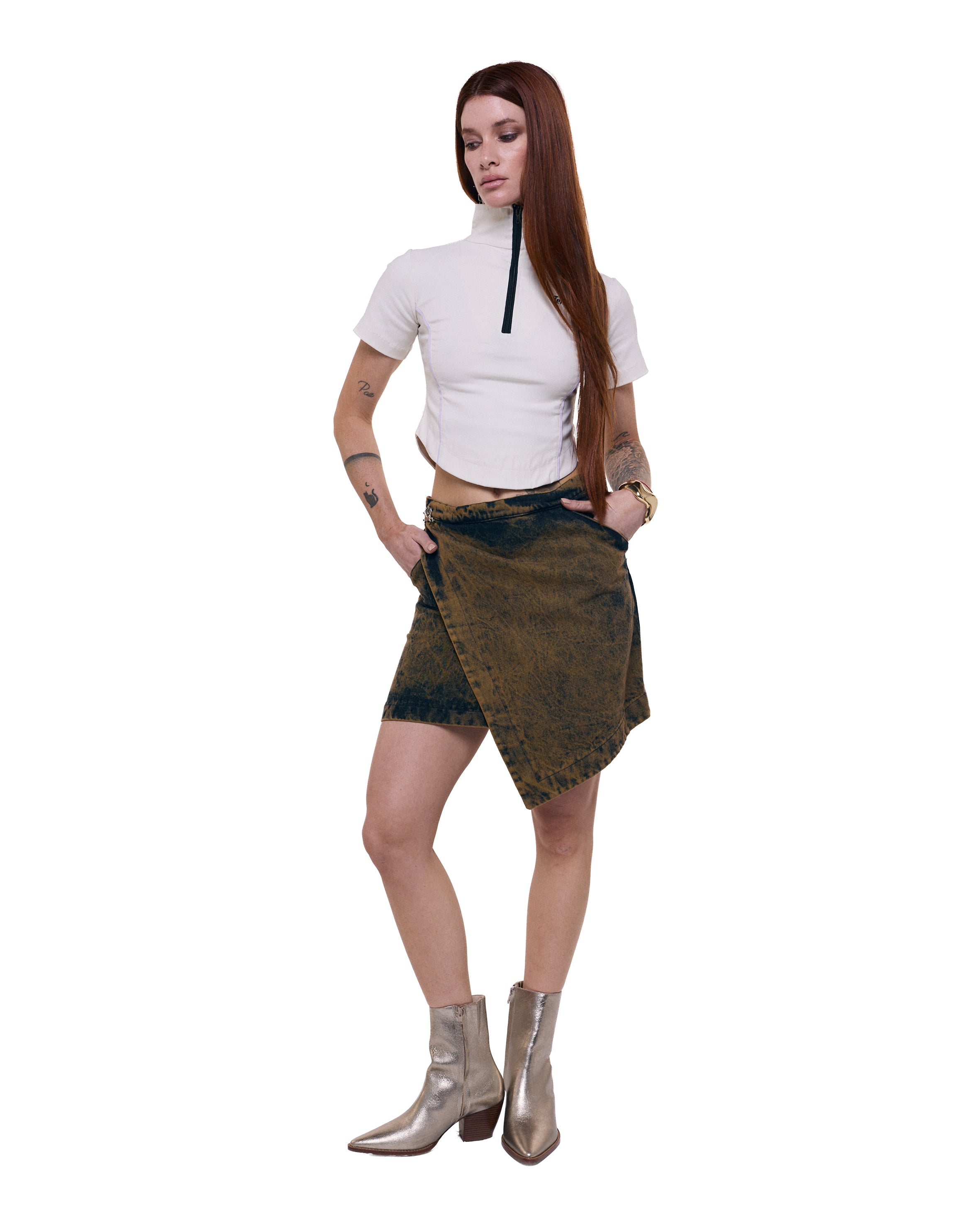 Falda Zorzal - Bronze Wash