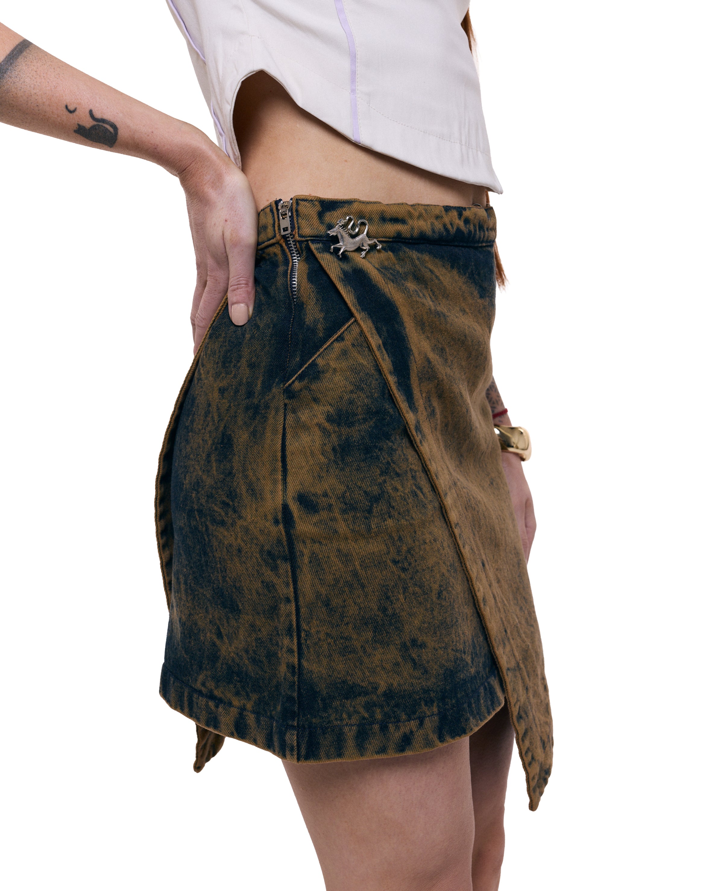 Falda Zorzal - Bronze Wash