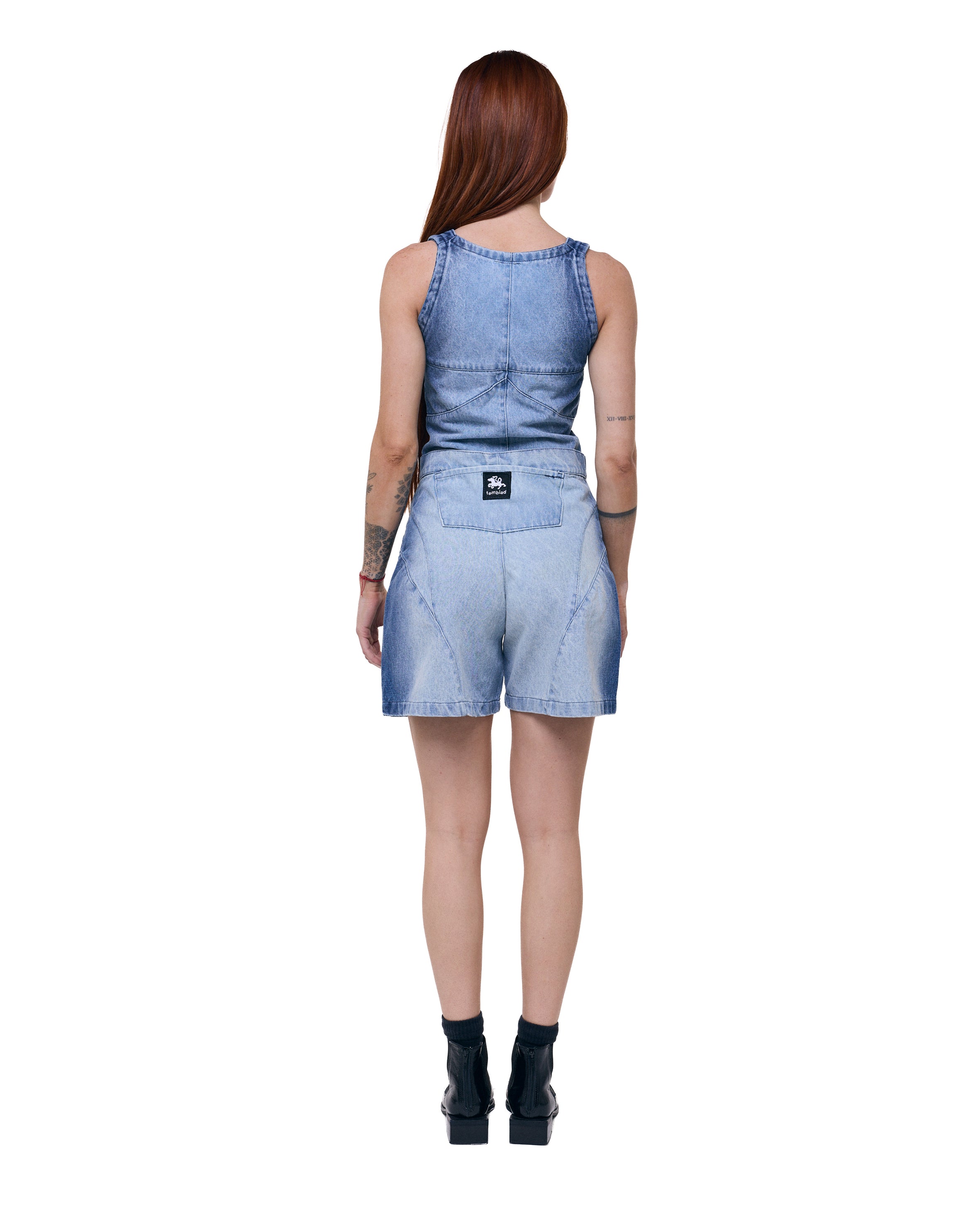 Short Maverick - Gradient Blue Wash