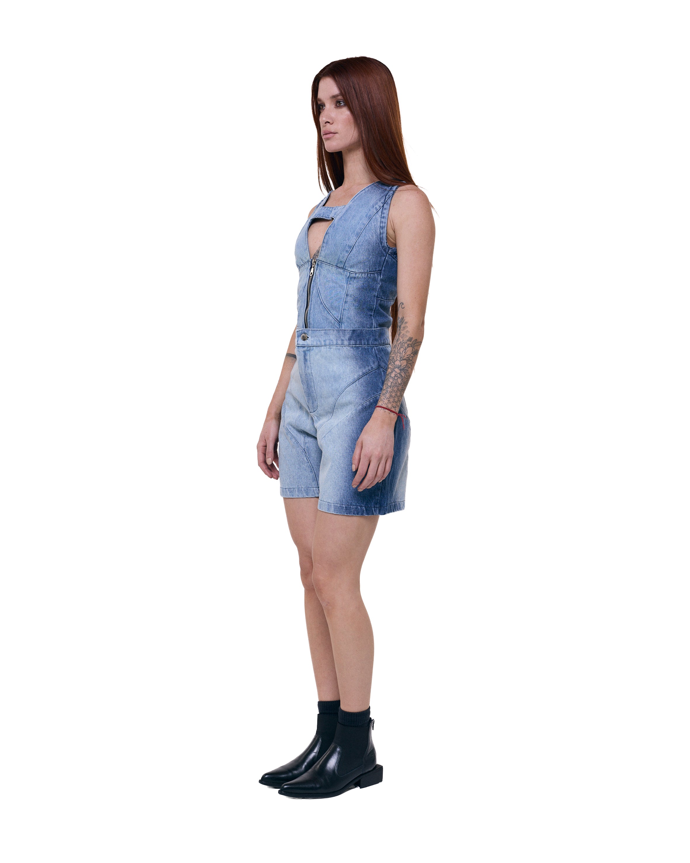 Short Maverick - Gradient Blue Wash