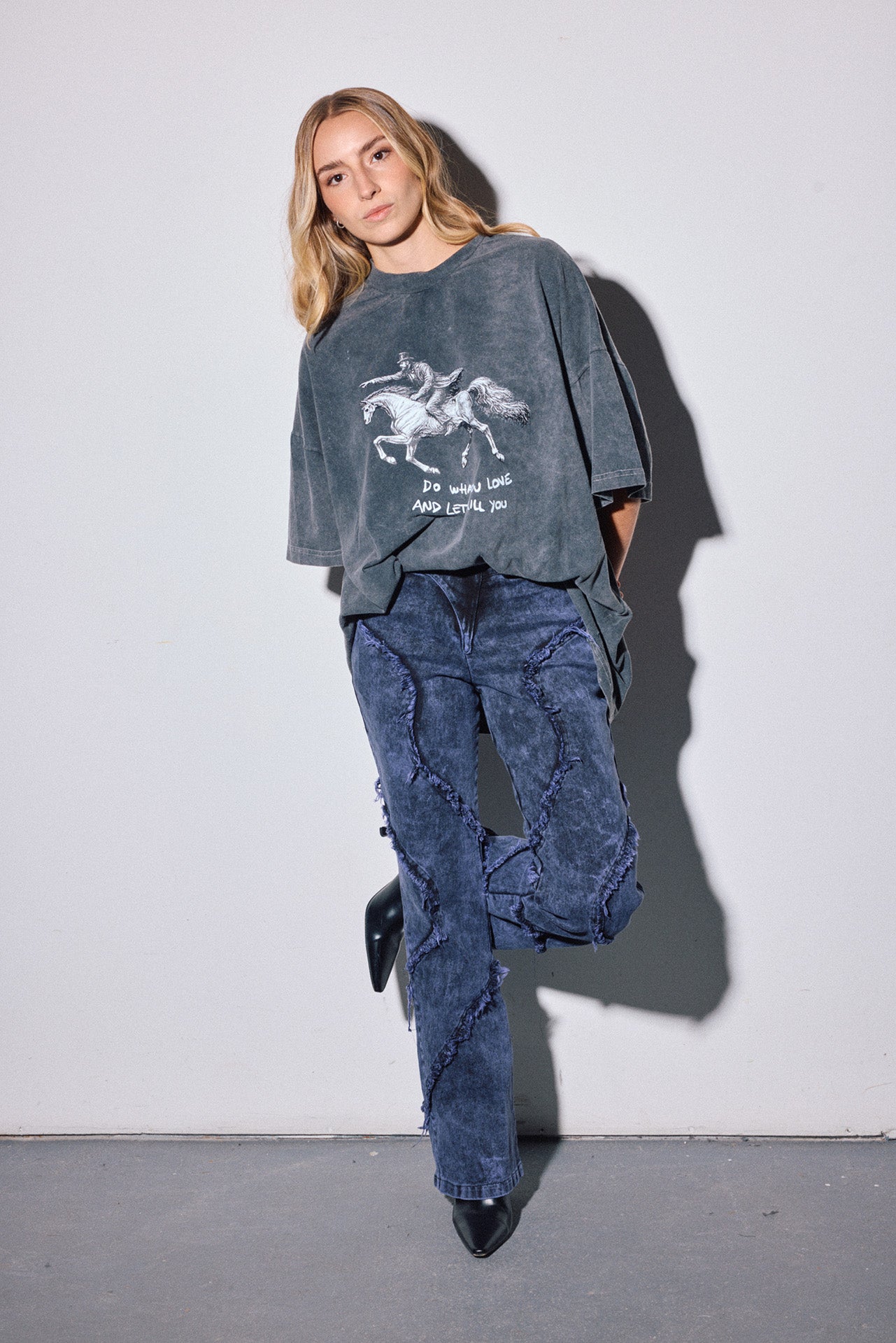 Remera Semi Crop - DO WHAT YOU LOVE