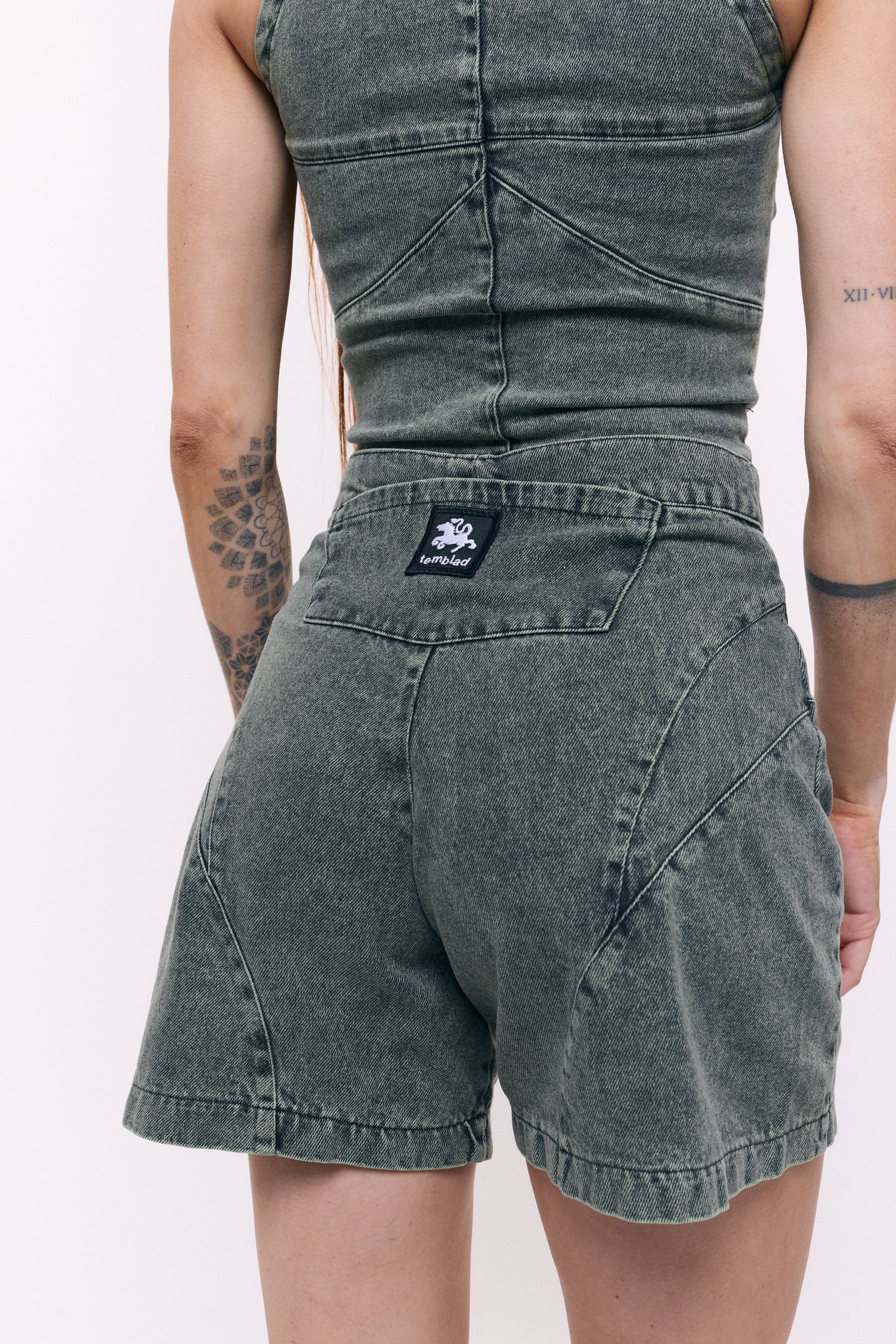 Short Maverick - Mint Wash