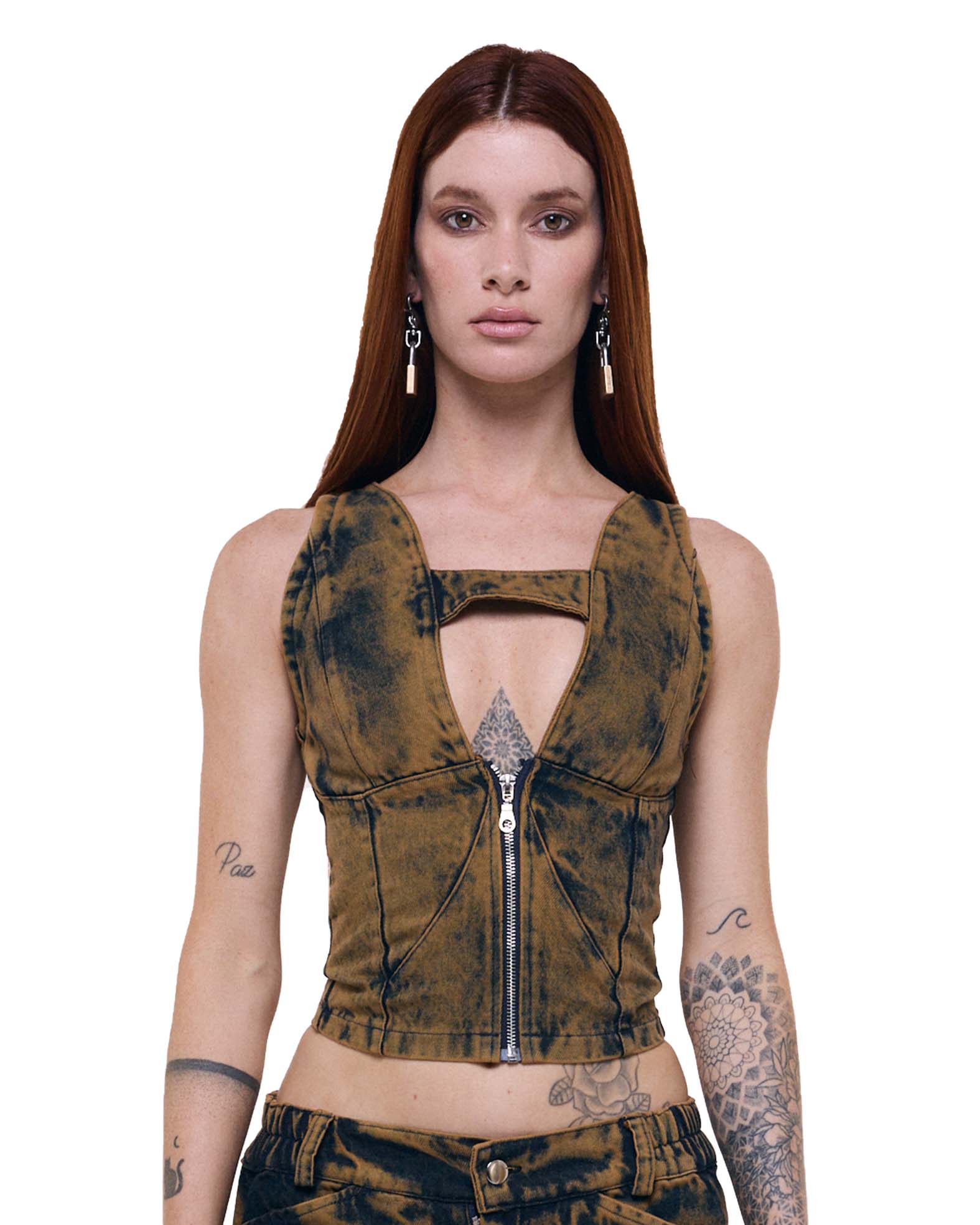 Top Coral - Bronze Wash