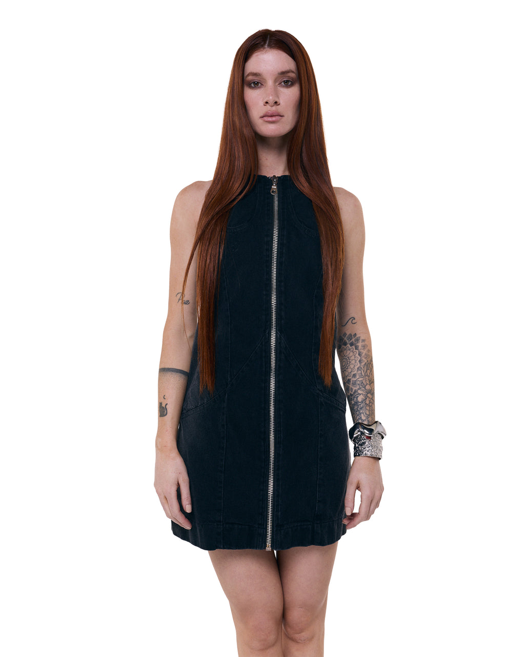 Vestido Yarará - Gradient Black Wash