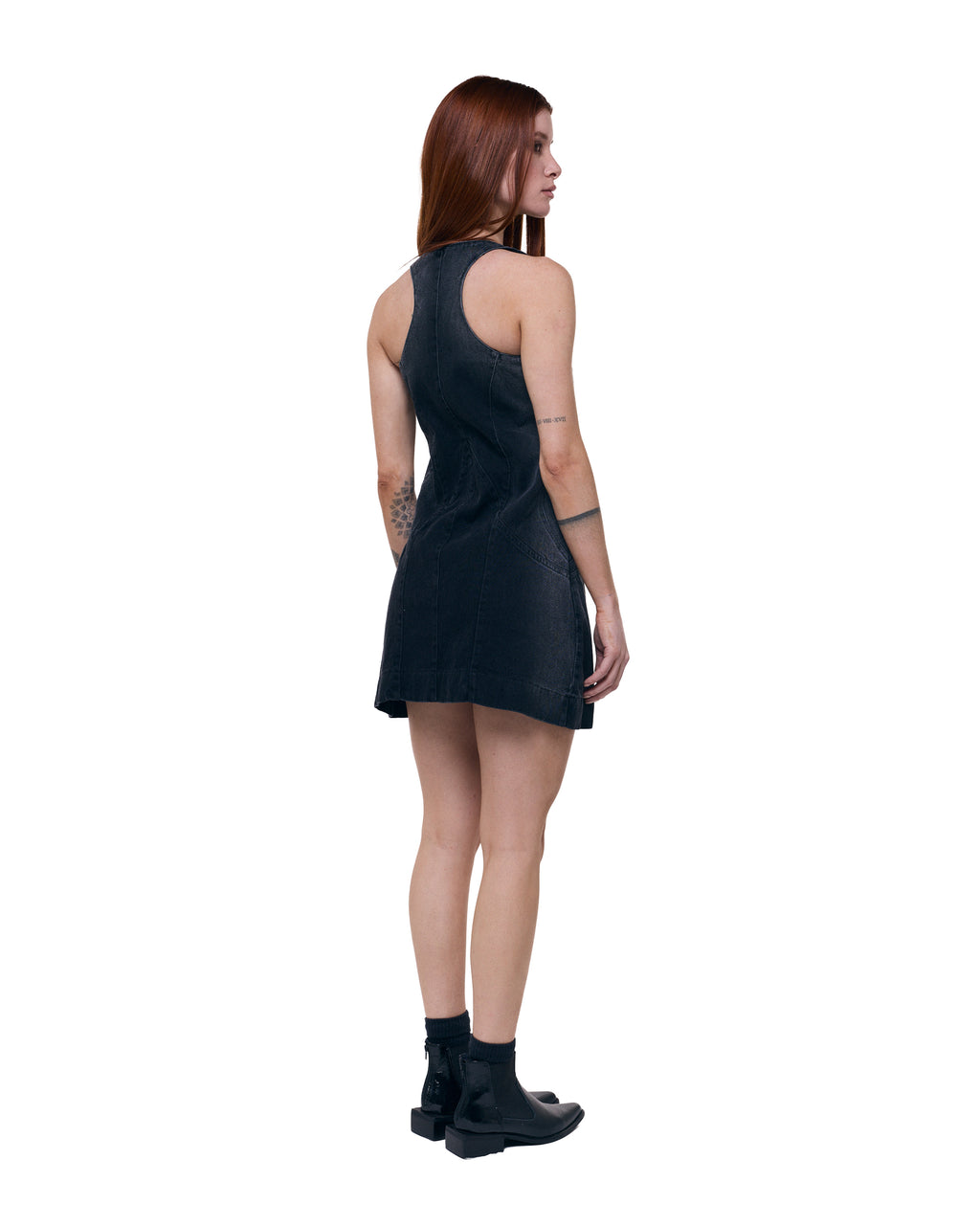 Vestido Yarará - Gradient Black Wash