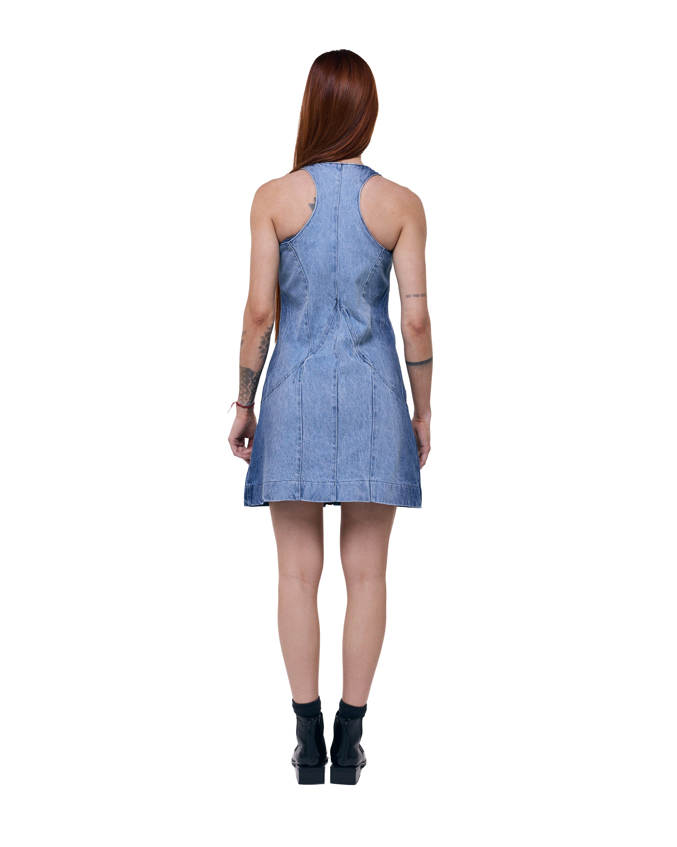 Vestido Yarará - Gradient Blue Wash