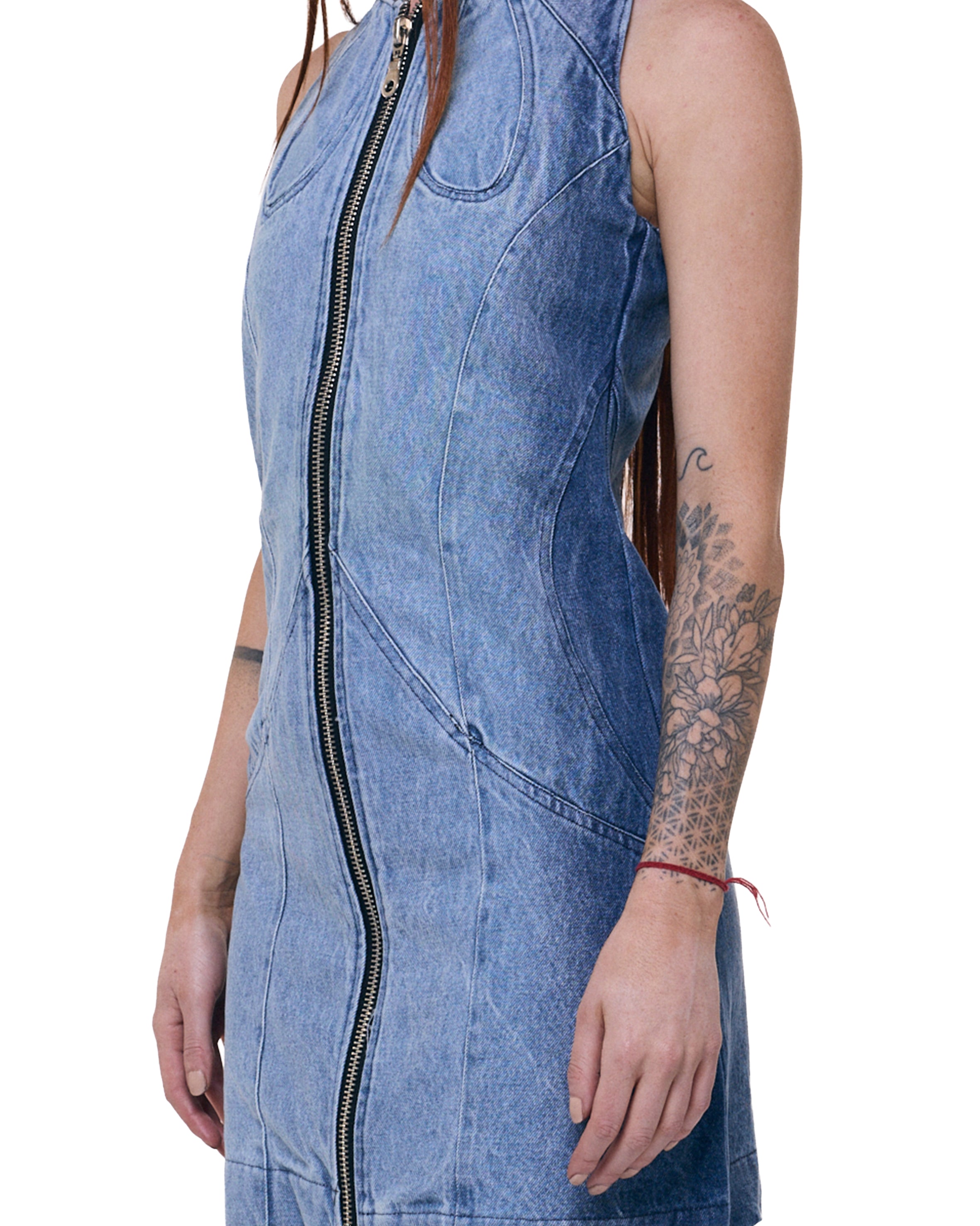Vestido Yarará - Gradient Blue Wash