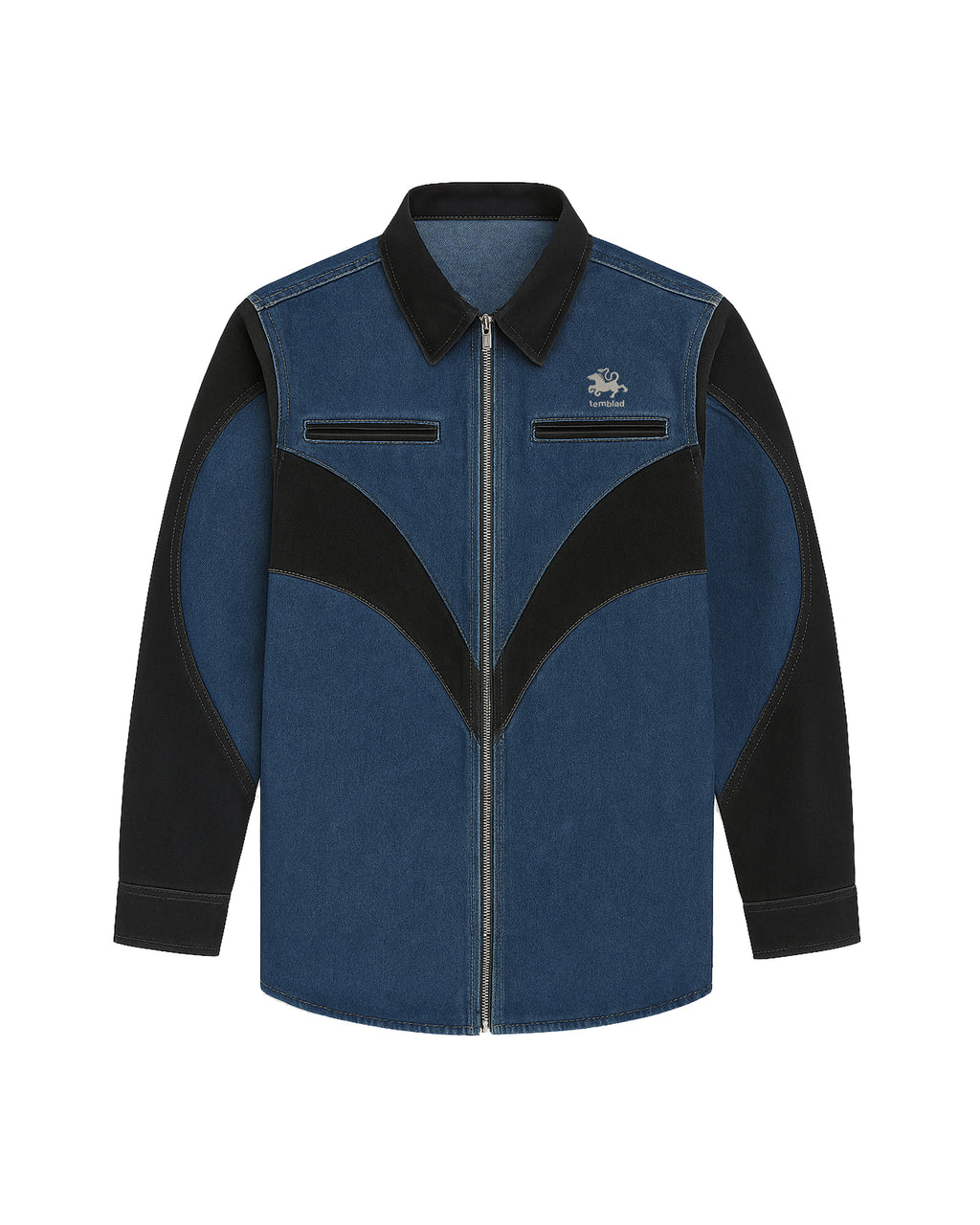 Campera Zarpa Black & Blue