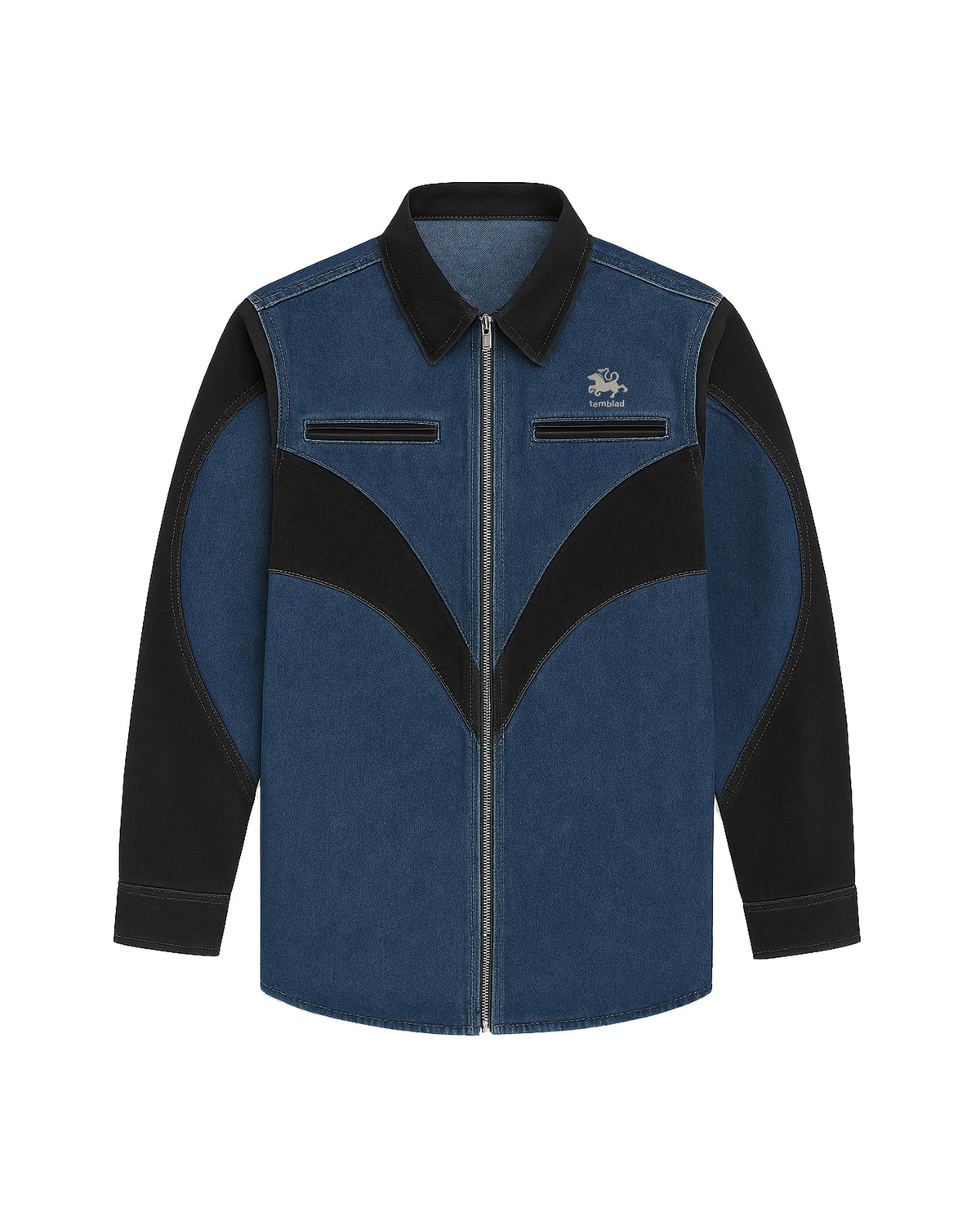 Campera Zarpa Black & Blue
