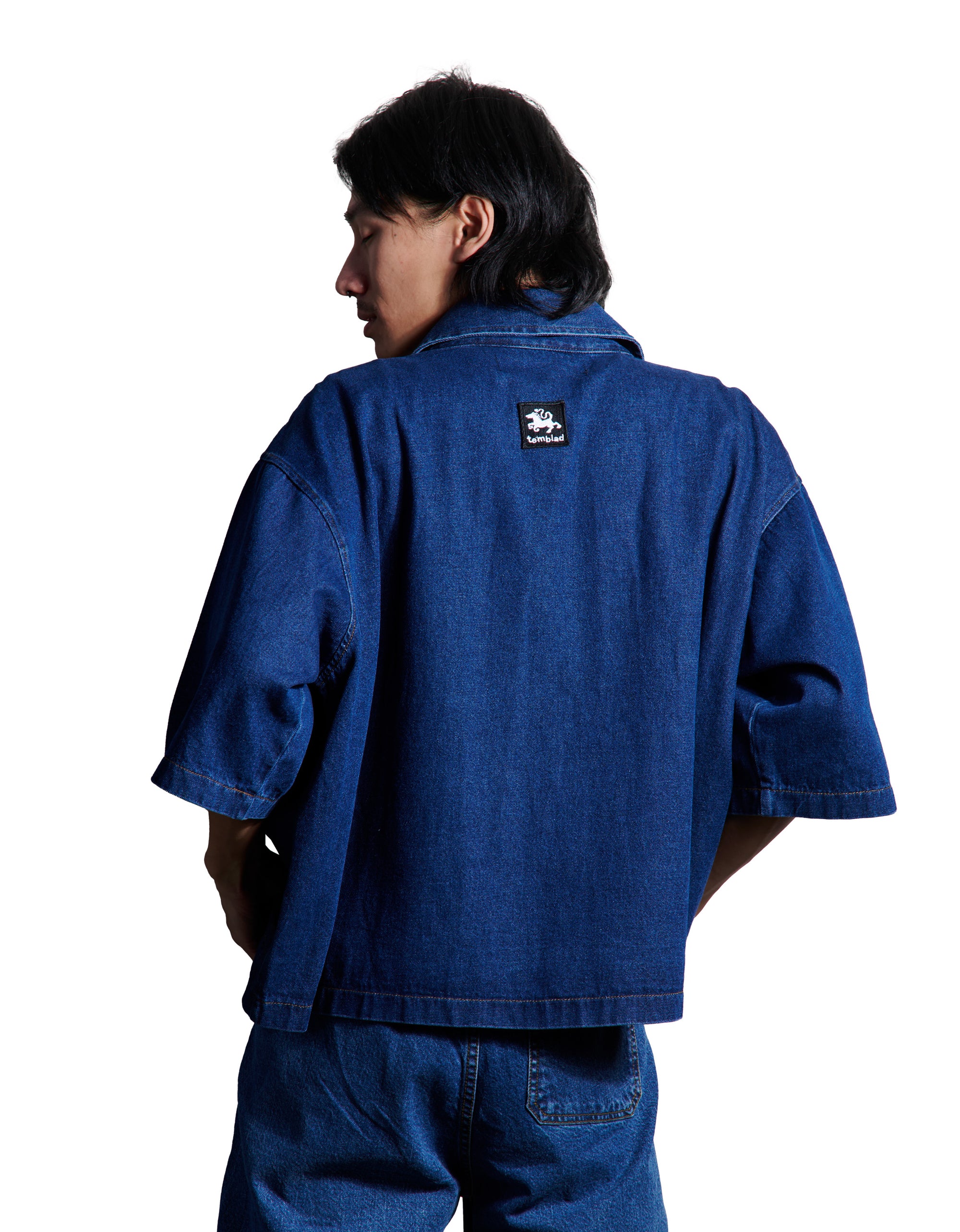 Camisa Bayo Denim boxy