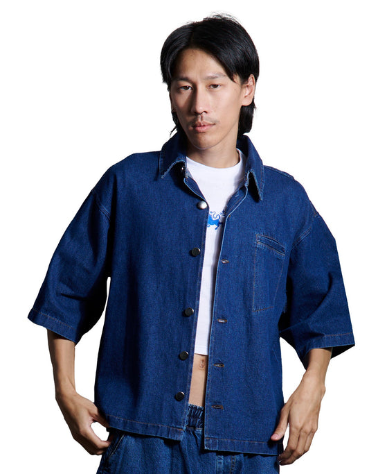 Camisa Bayo Denim boxy