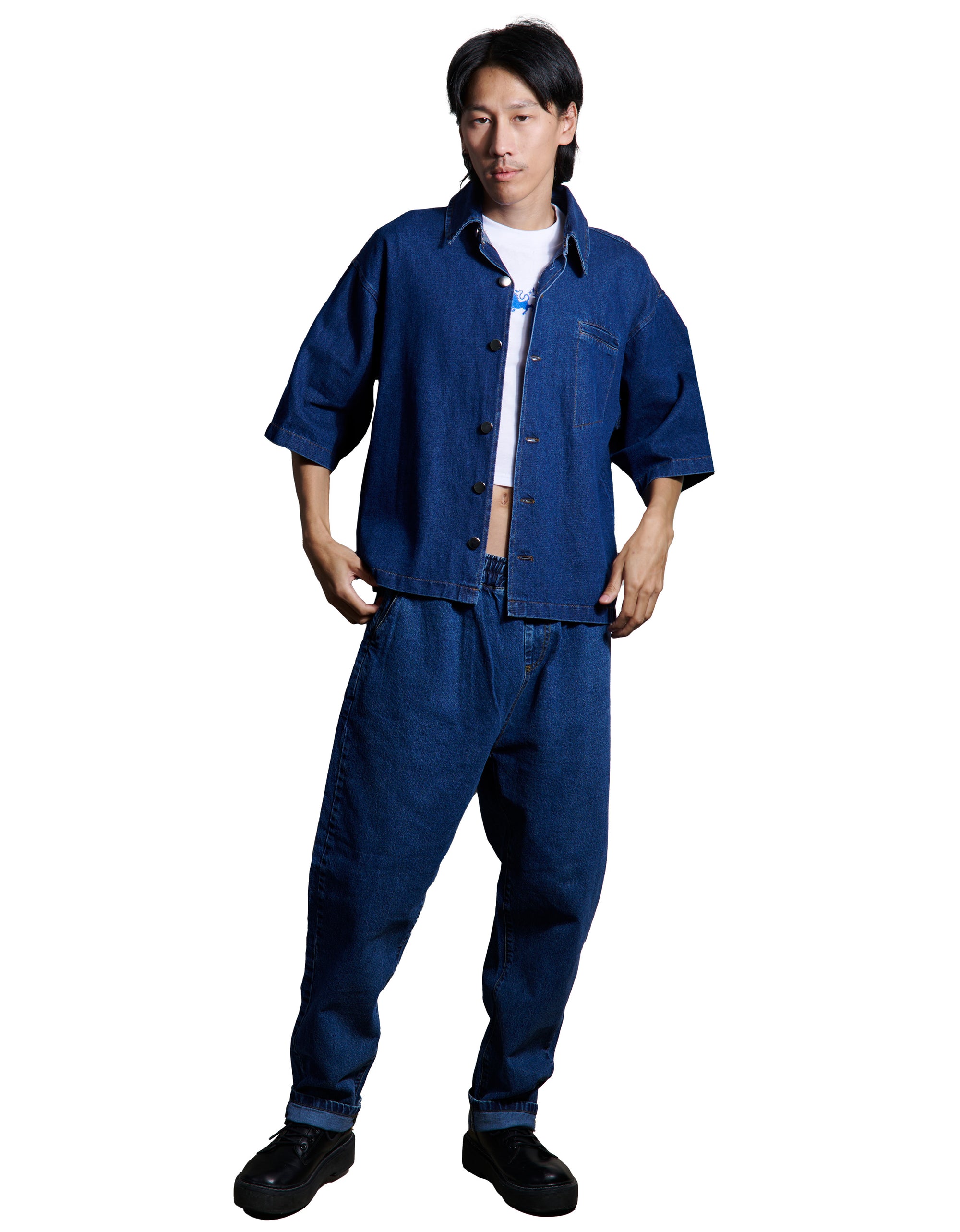 Pantalón Denim Comfy "Bayo" UNISEX