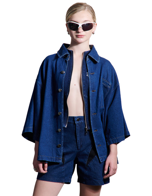 Camisa Bayo Denim boxy
