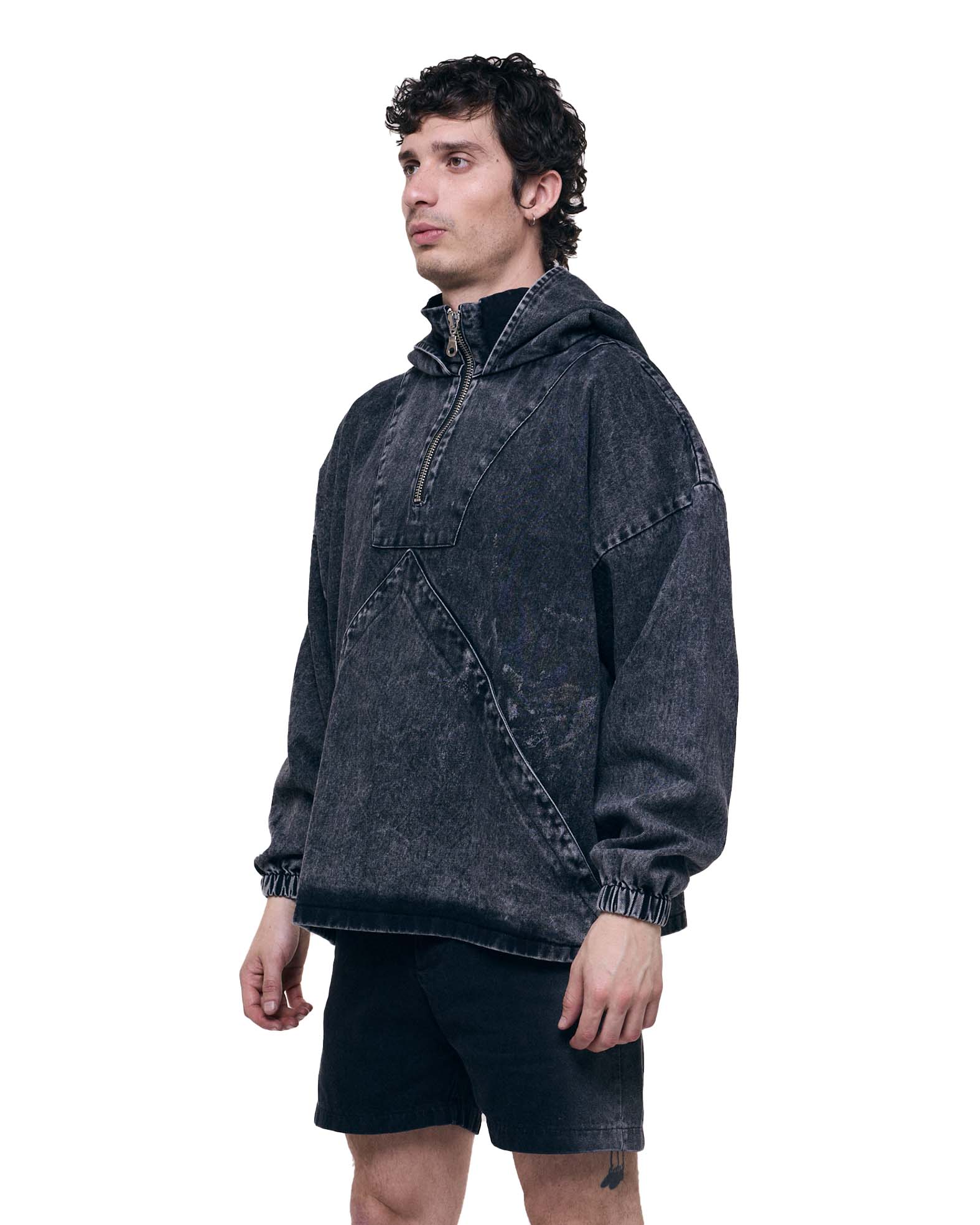Short Cacique - Gradient Black Wash