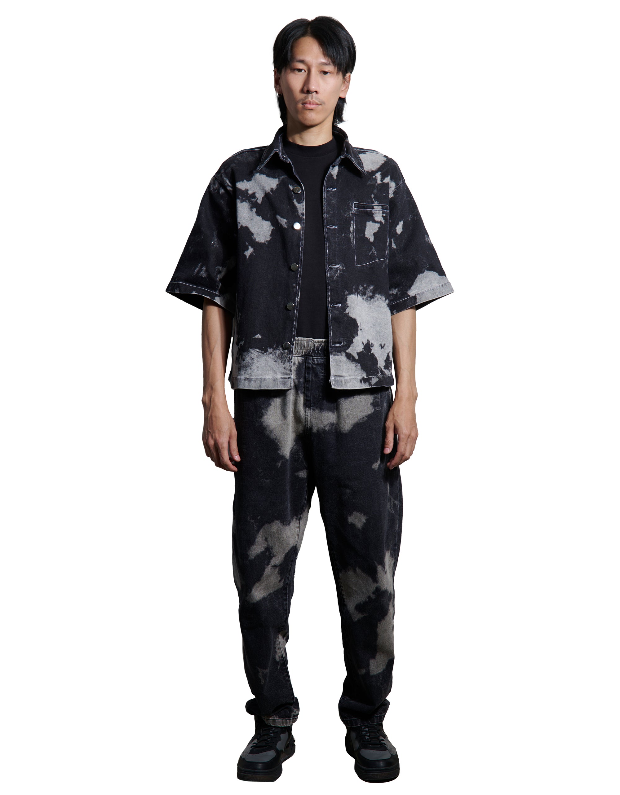 Pantalón Denim Comfy "Overo" Negro para UNISEX
