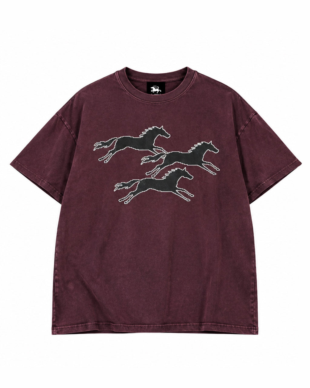Remera - MANADA STONE WASH Tinto