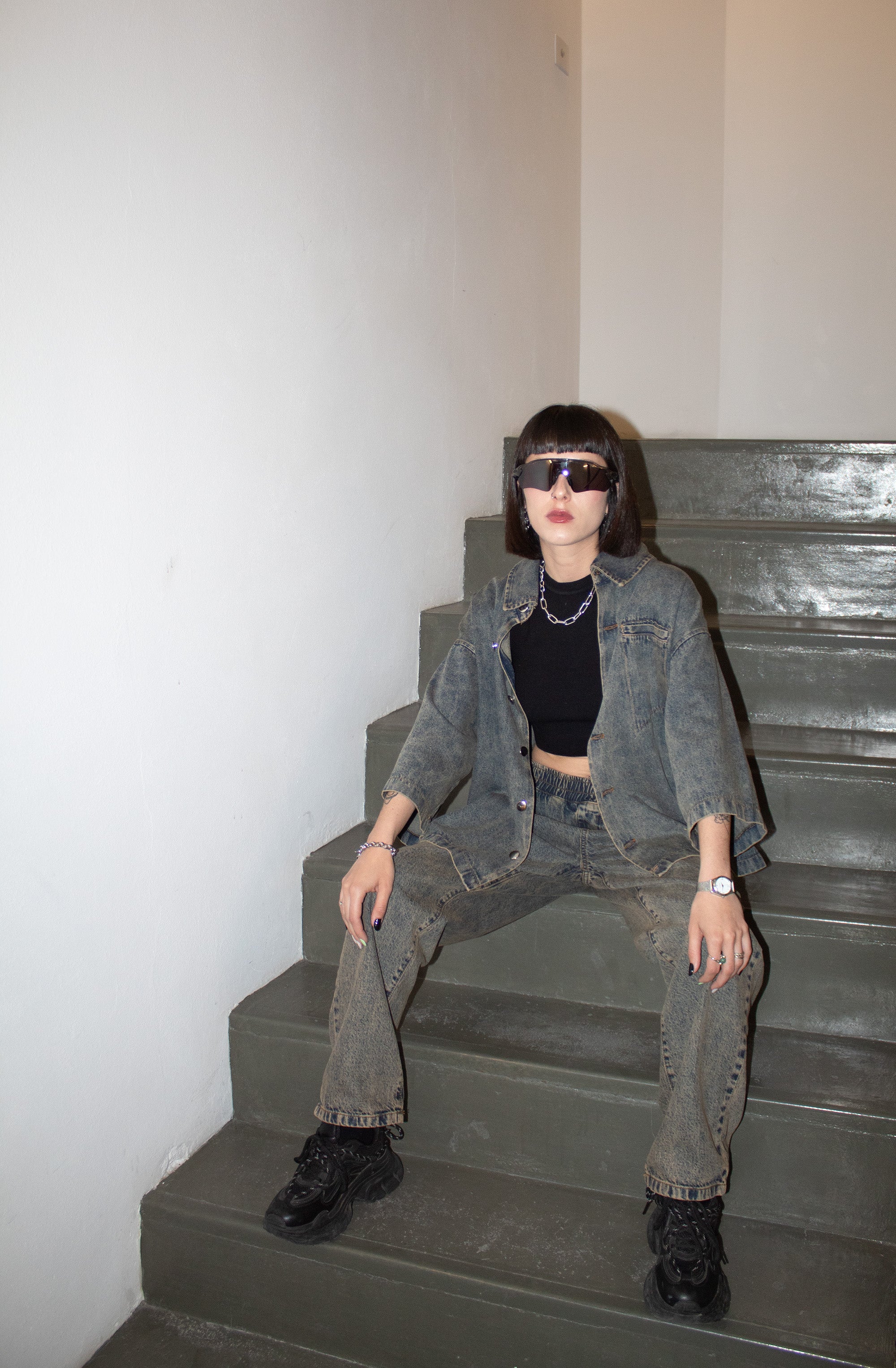 Pantalón Denim Comfy "Lobuno" UNISEX