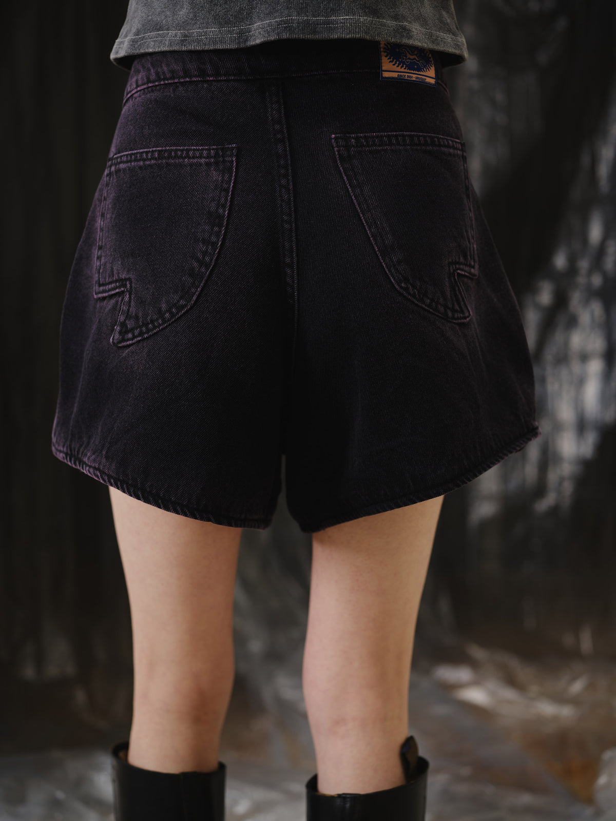 Short RAYO - Rosa Humo